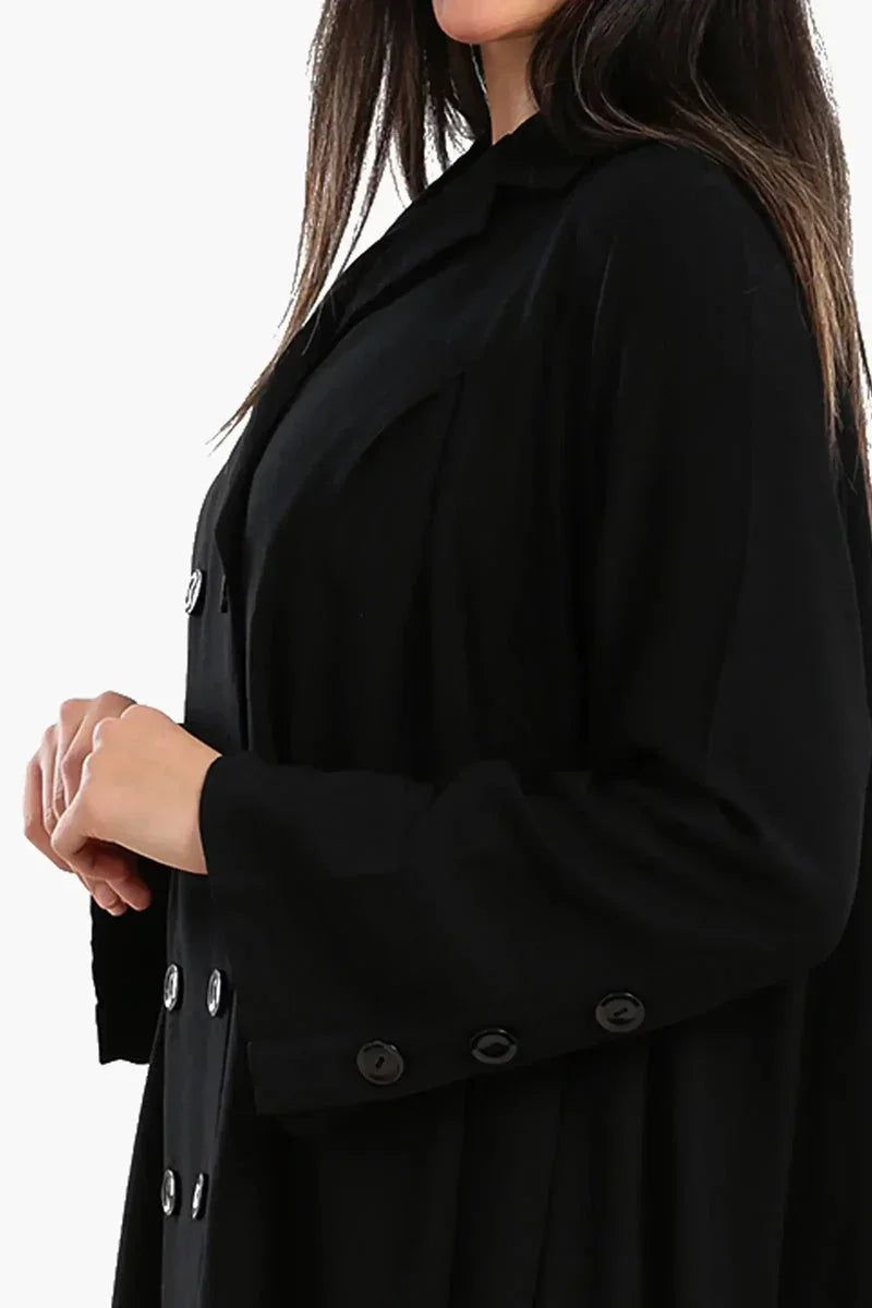 Carina - Double-Breasted Trench Cardigan 10