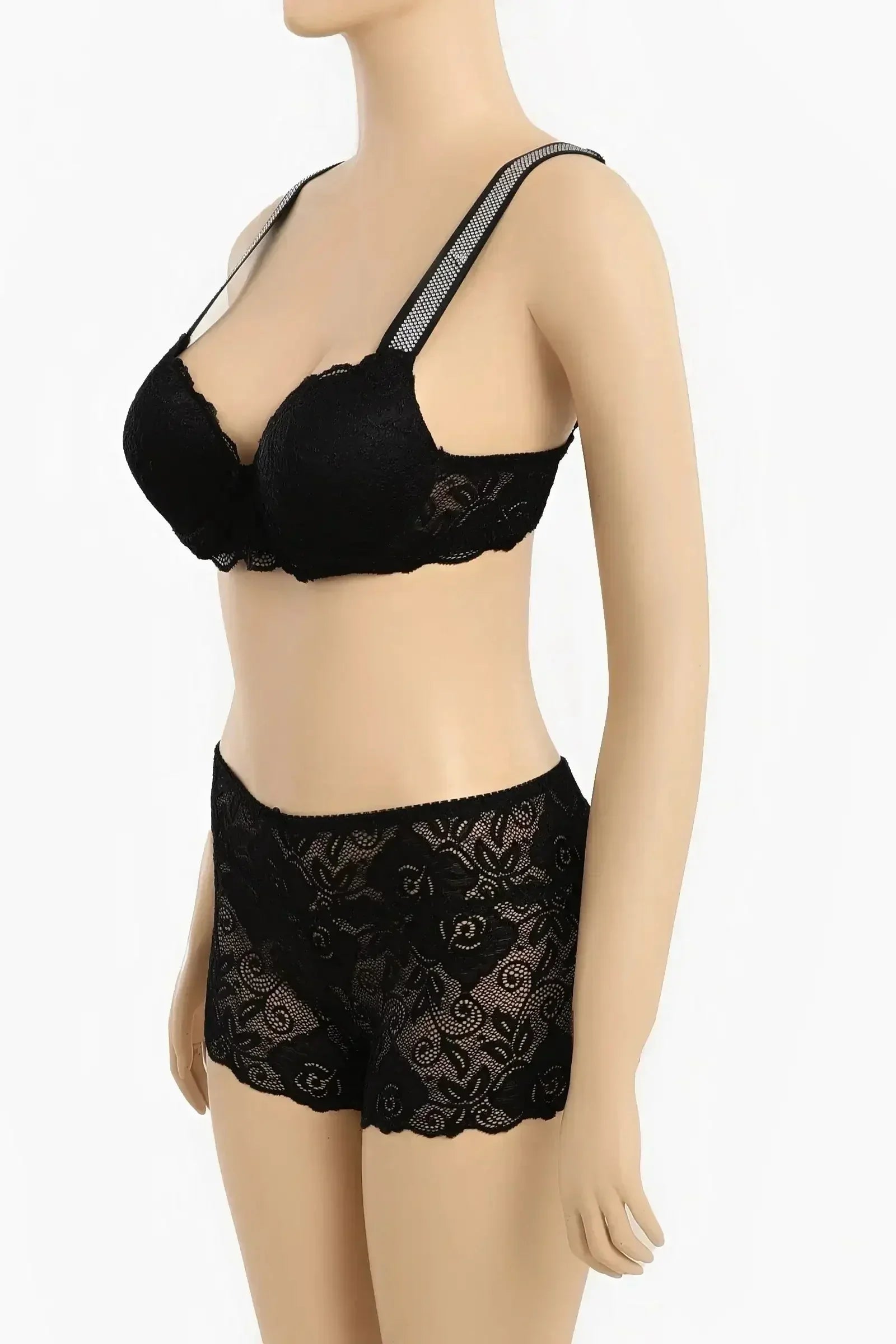 Carina - Lace Push up Bra & Panty Set 2