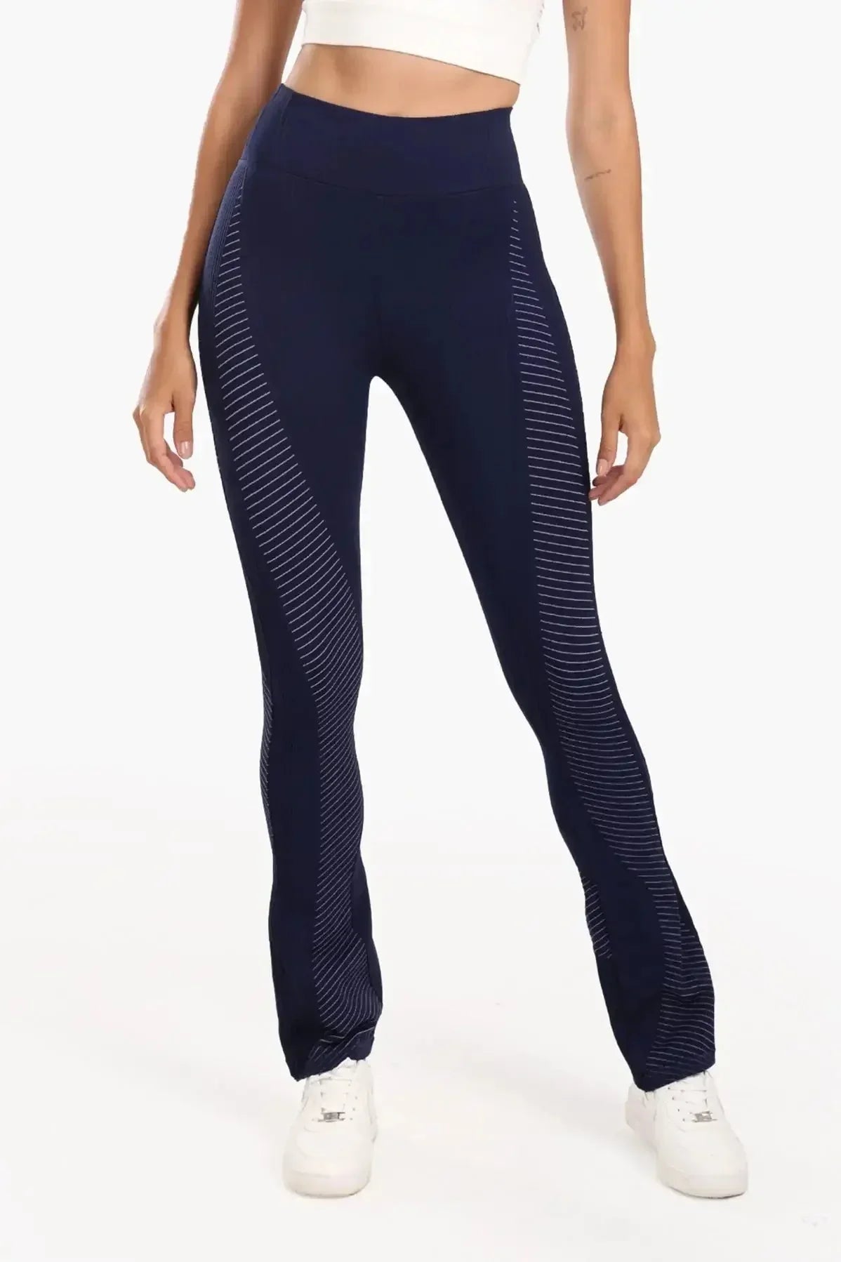 Carina - Textured High-Waist Sports Pants 20