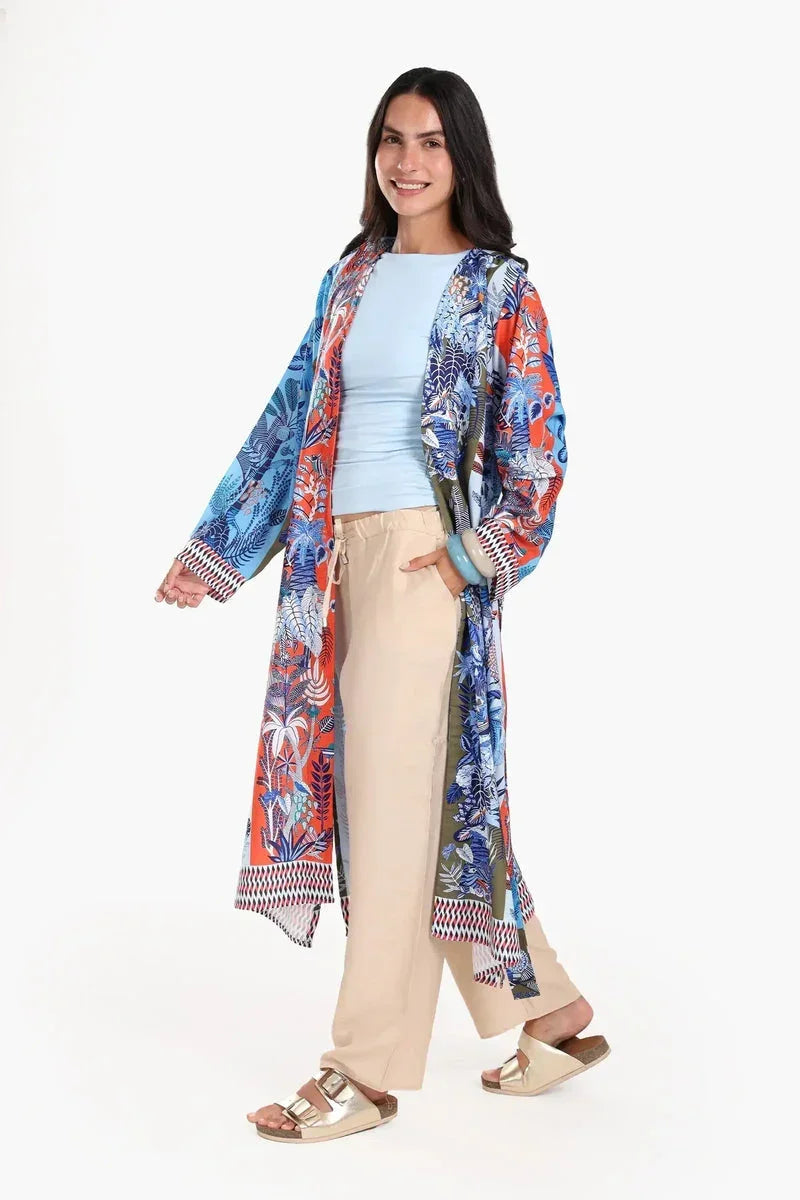 Colorful Printed Cardigan - Carina 5