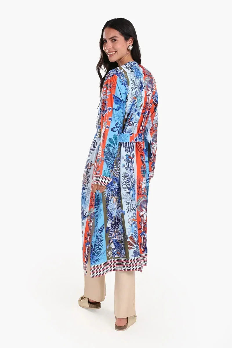 Colorful Printed Cardigan - Carina 3