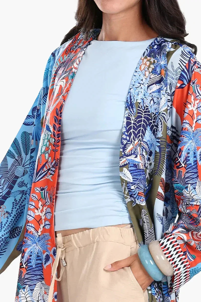 Colorful Printed Cardigan - Carina 4