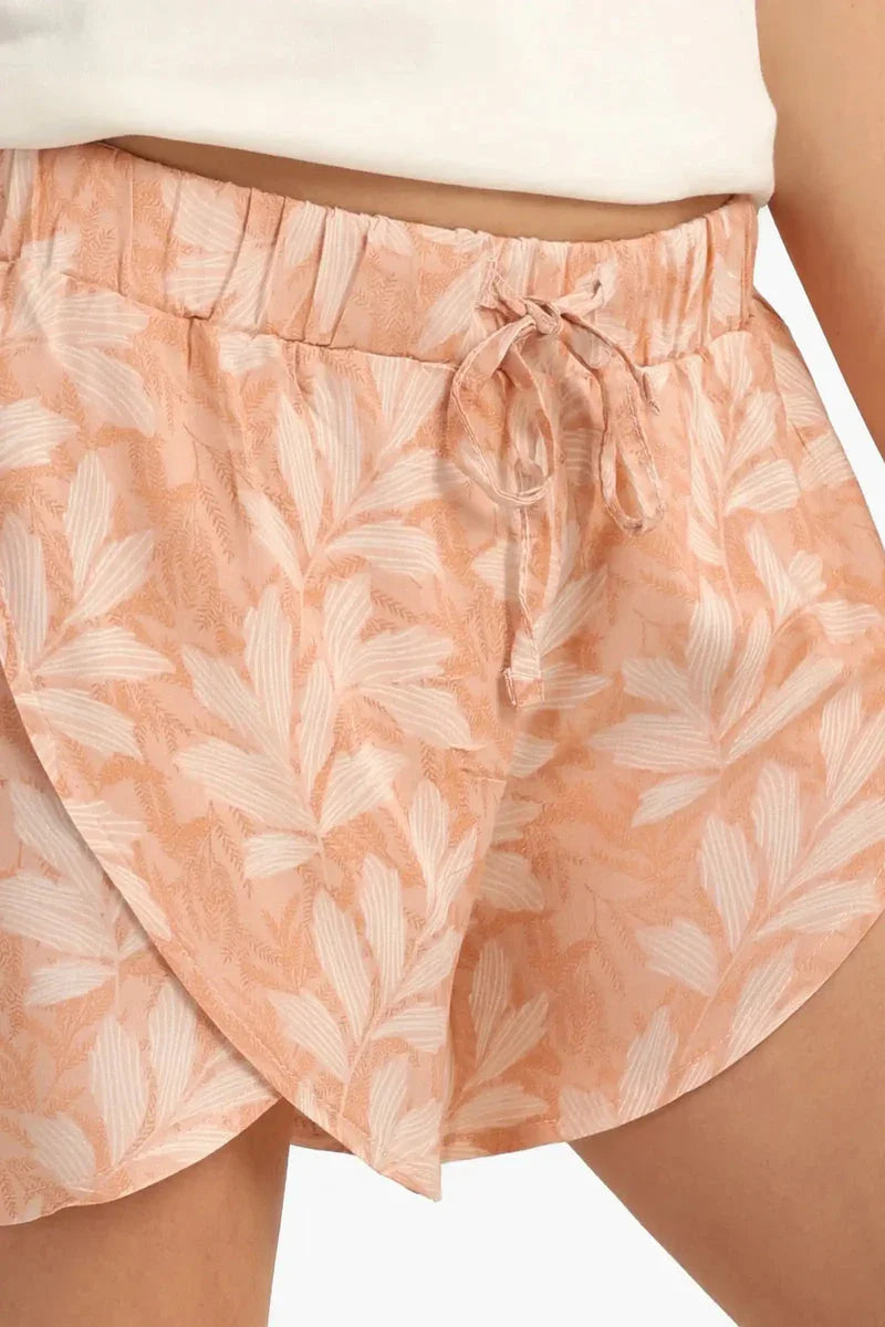 Carina - Leafy Pattern Pyjama Short 4