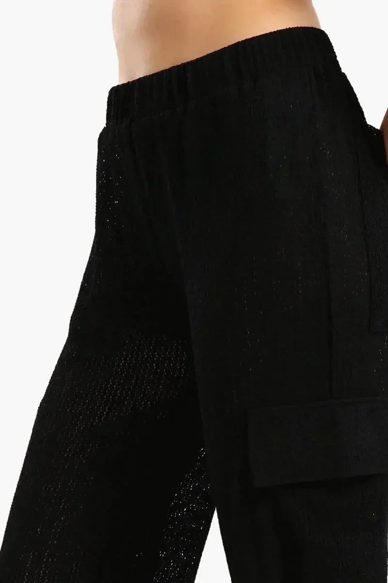 Knitted Baggy Beach Pants - Carina 7