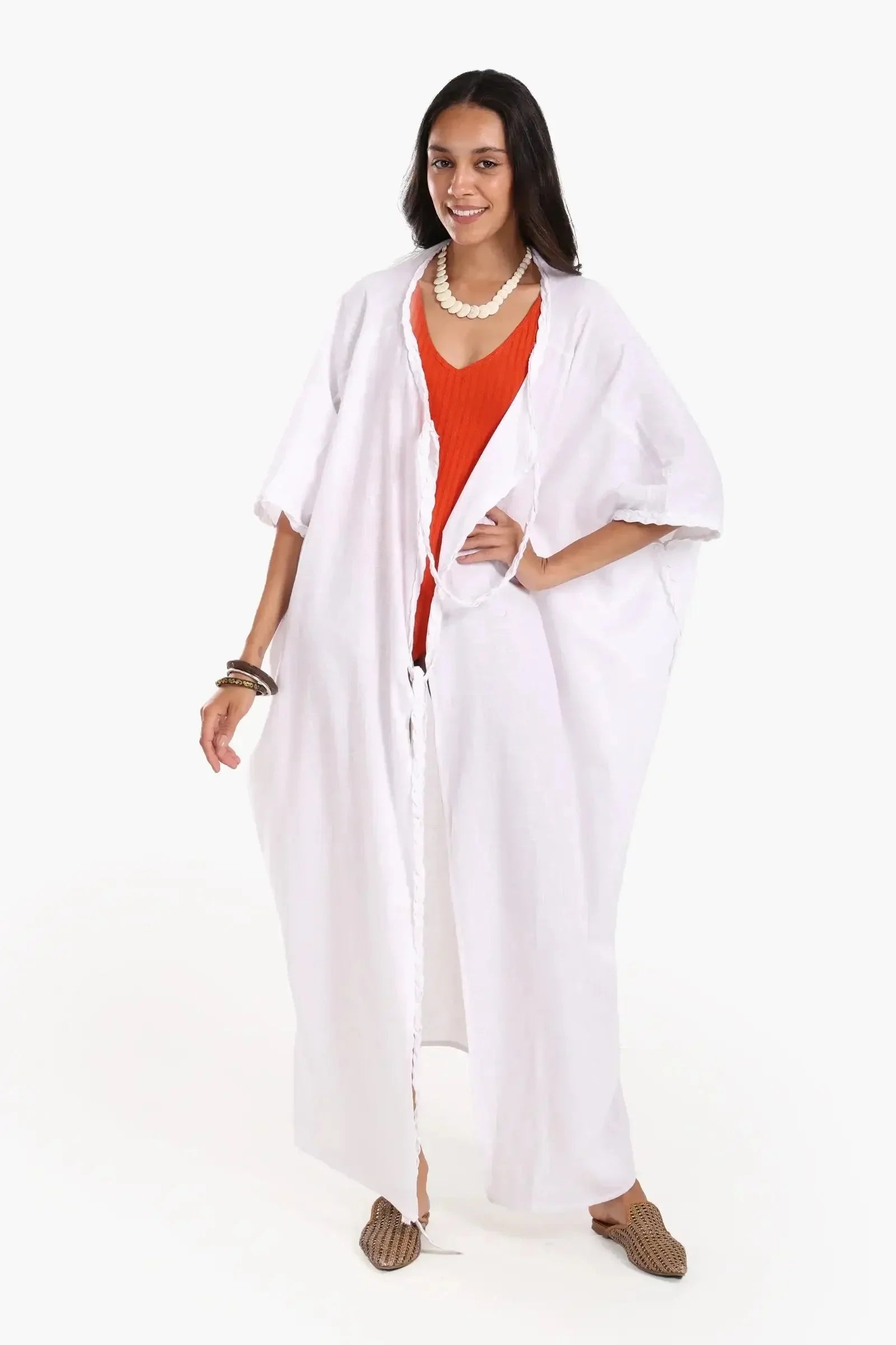 Carina - Braided Edge Beach Cover-Up 3