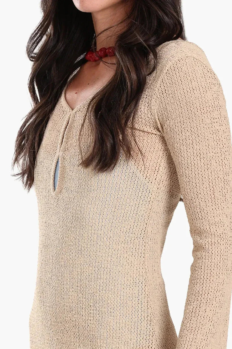 Carina - Knitted Short Beach Dress 15