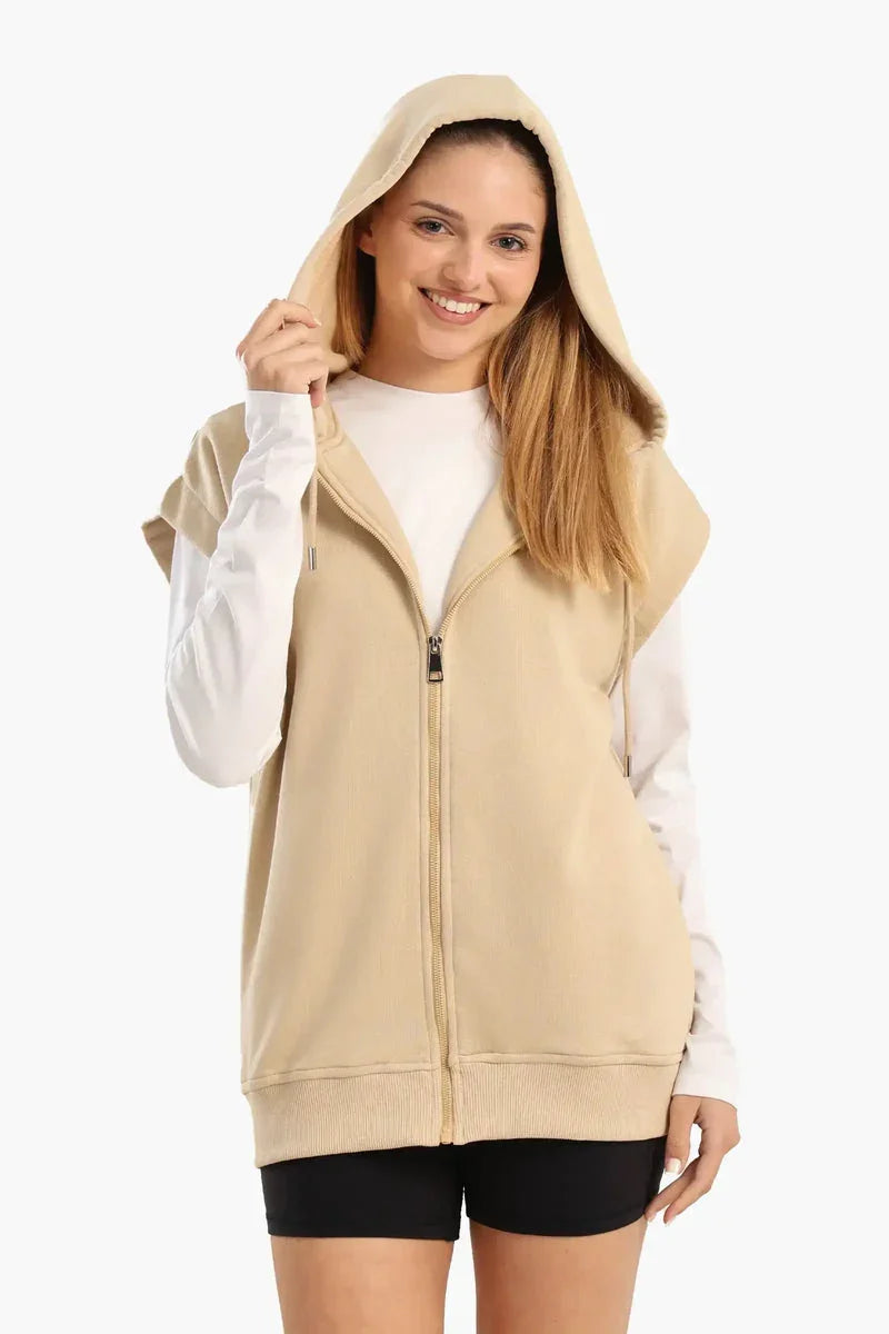 Carina - Cotton Blend Lounge Hoodie 1
