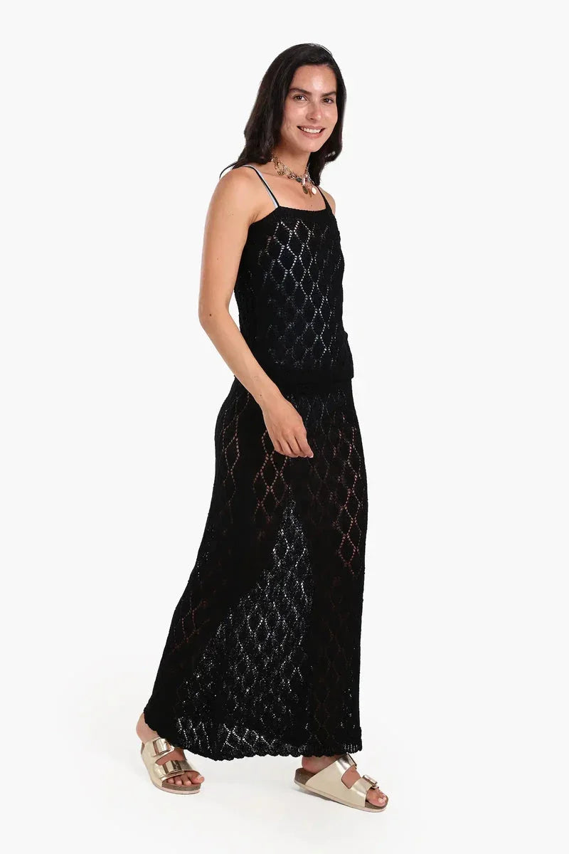 Carina - Sleeveless Knitted Beach Set 5