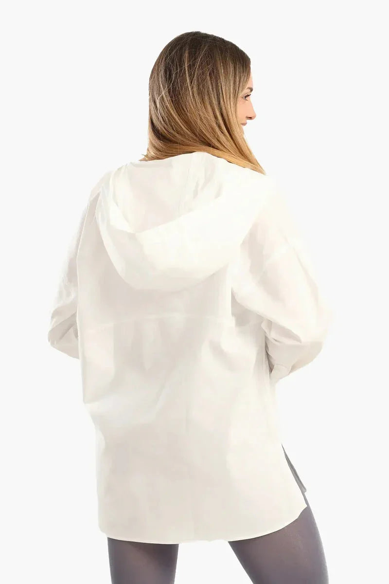 Carina - Relaxed-Fit Hooded Shirt 5