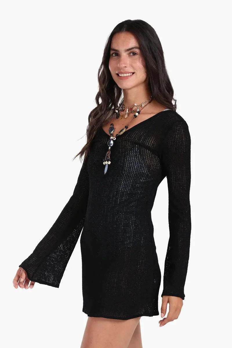 Carina - Knitted Short Beach Dress 7