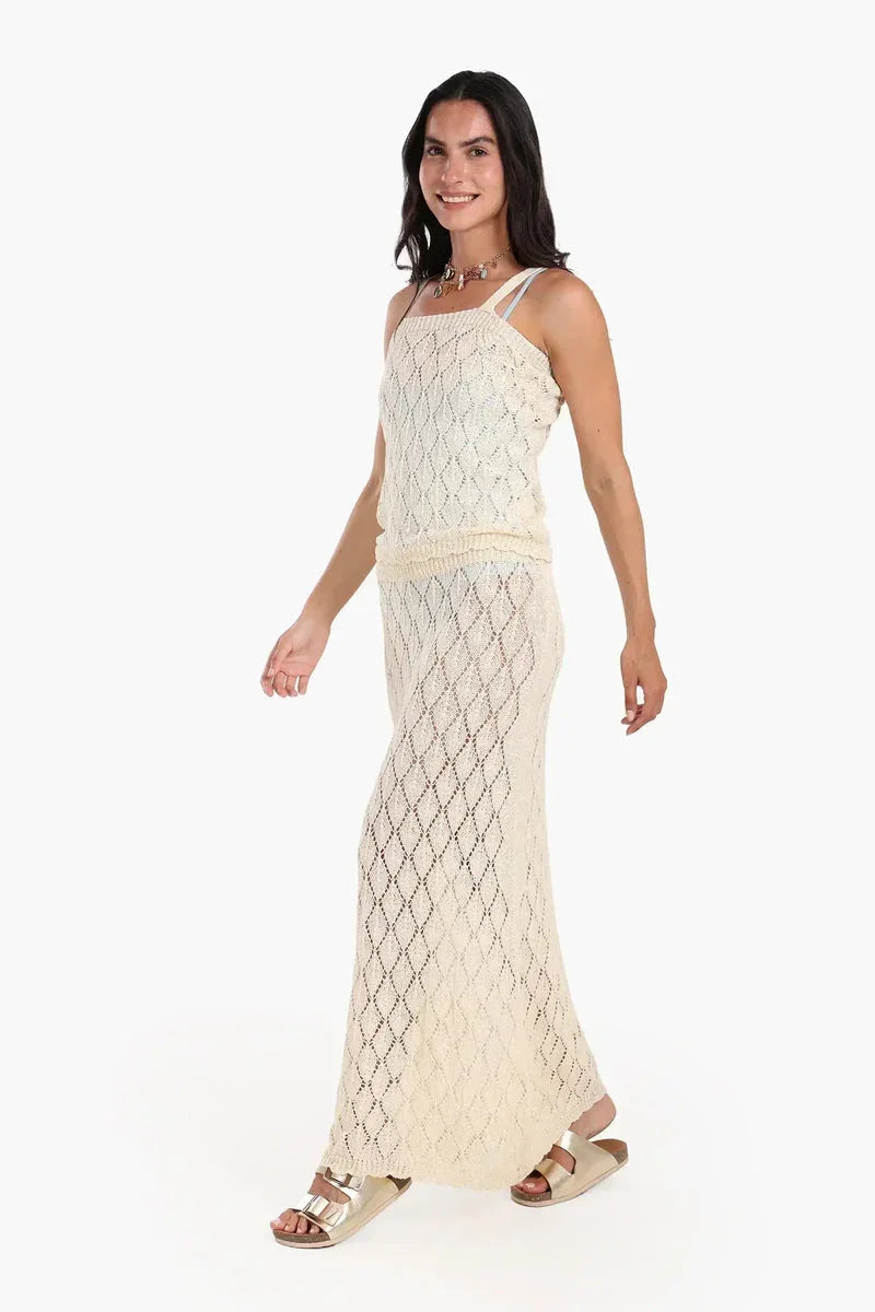 Sleeveless Knitted Beach Set - Carina 7