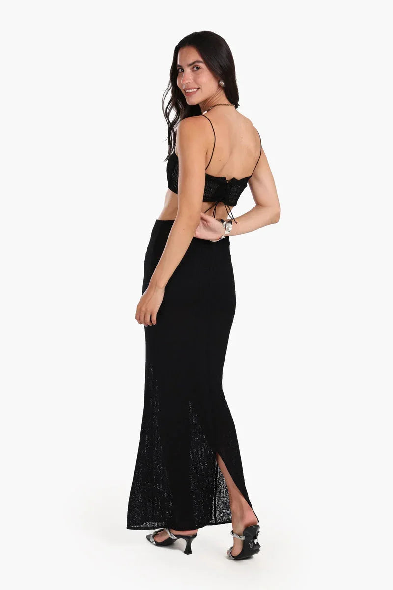 Carina - 2 Pieces Knitted Beach Set 2