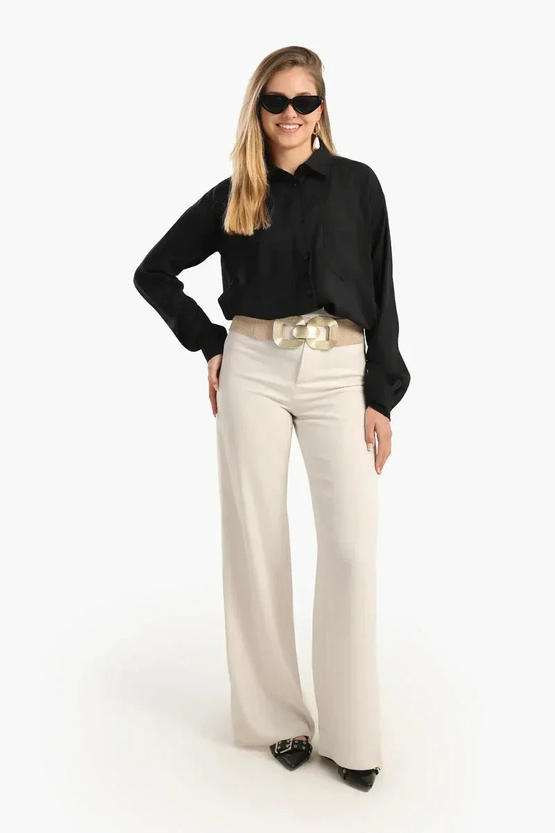 Carina - Voile Plain Shirt 13