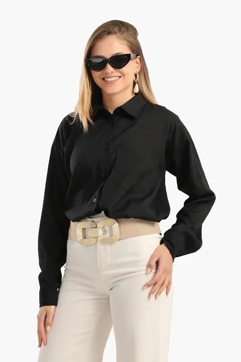 Carina - Voile Plain Shirt 4