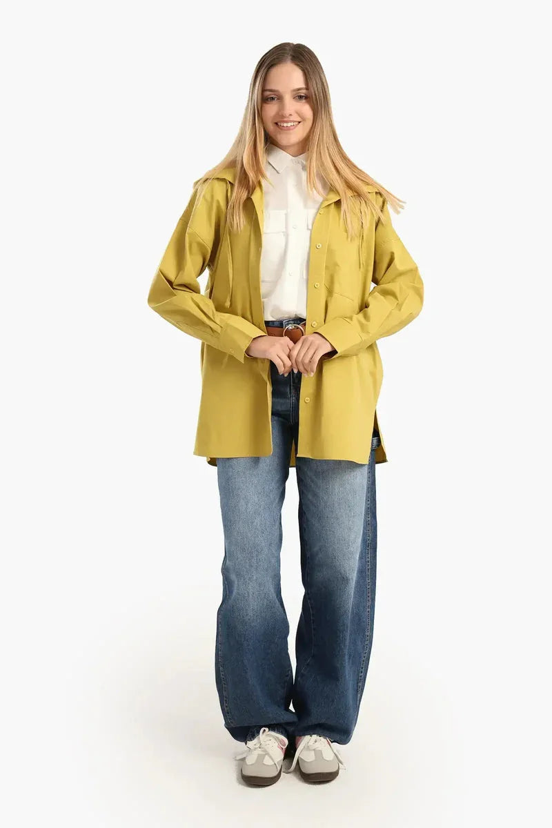 Carina - Relaxed-Fit Hooded Shirt 10