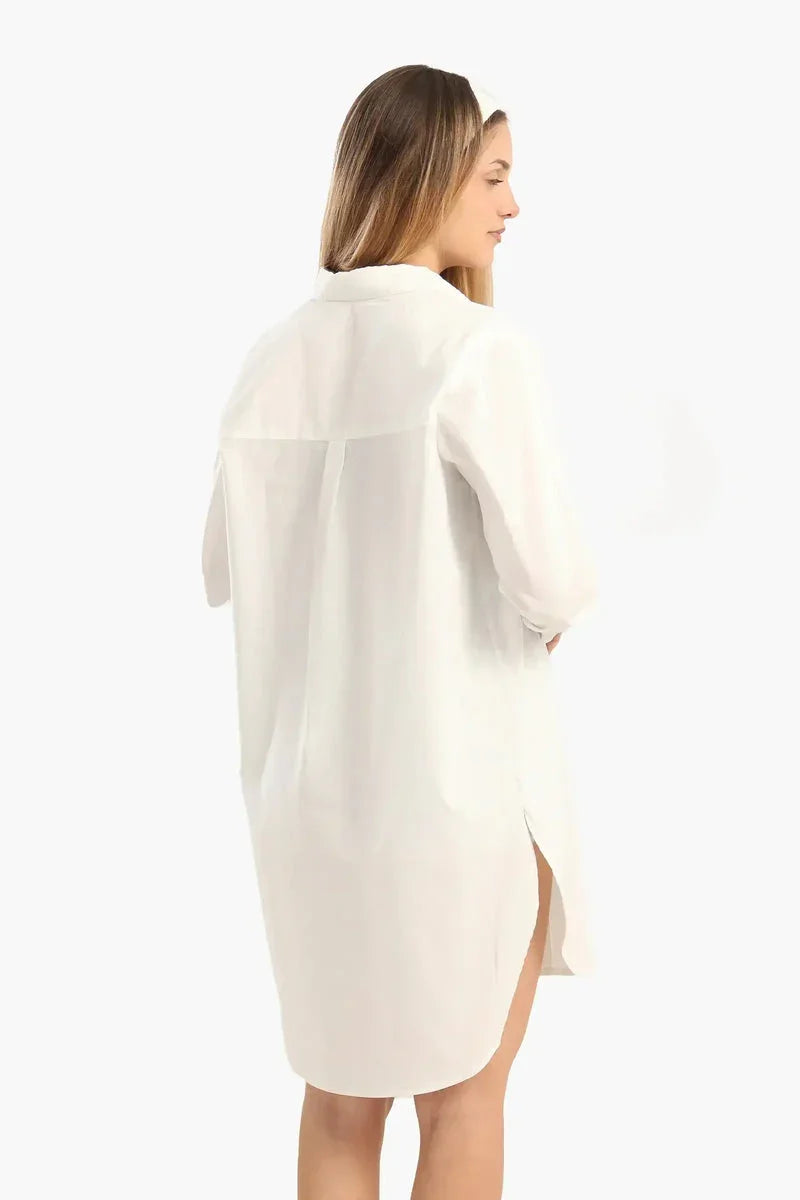 Carina - Cotton Button-Down Shirt 6