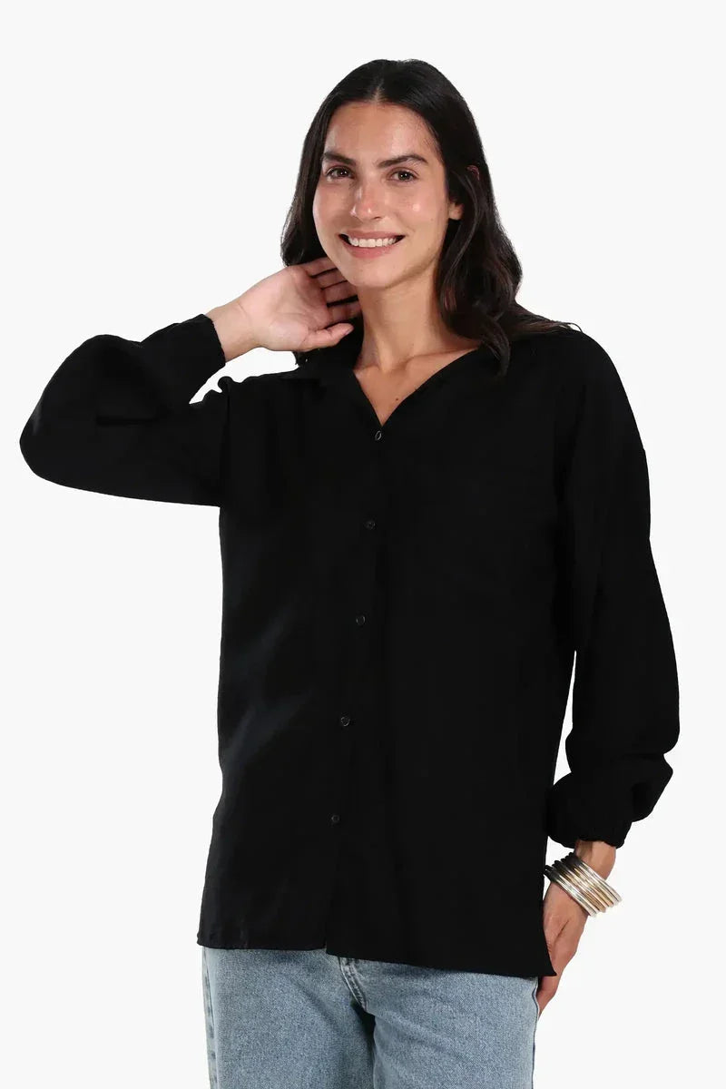 Carina - Shirt with Elastic Cuffs 1