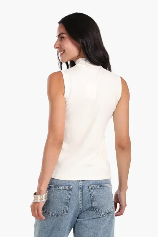 Carina - High Neck Sleeveless Pullover 8