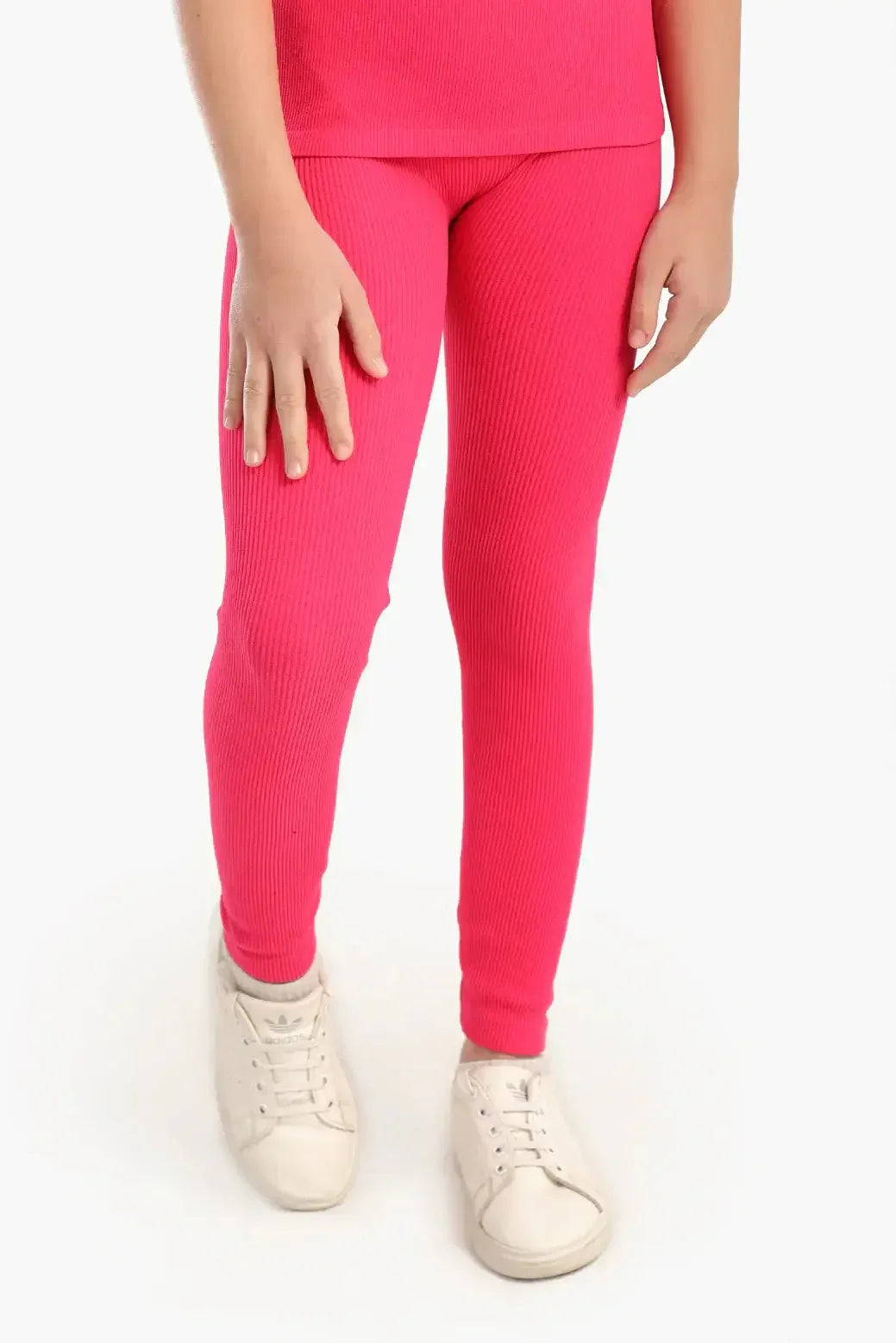 Carina - Girly Ribbed Leggings 5