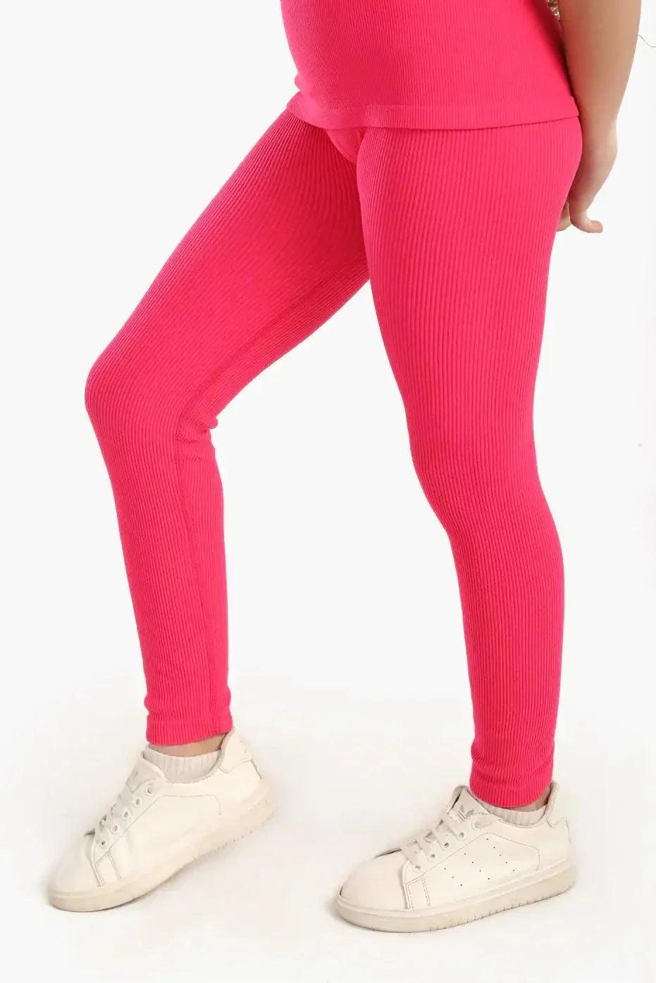 Carina - Girly Ribbed Leggings 6