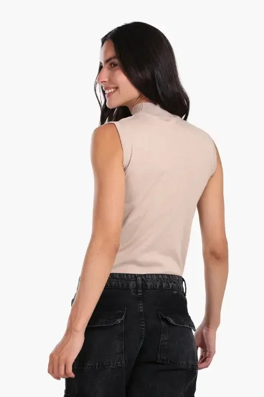 Carina - High Neck Sleeveless Pullover 9