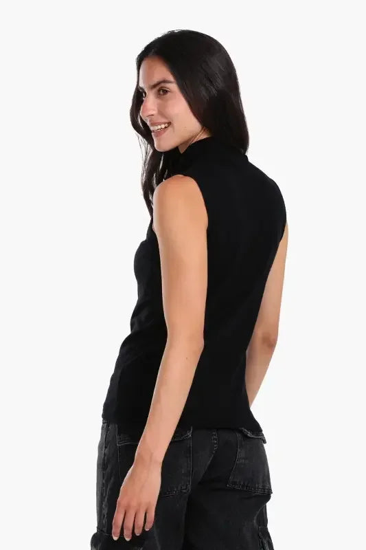 Carina - High Neck Sleeveless Pullover 7