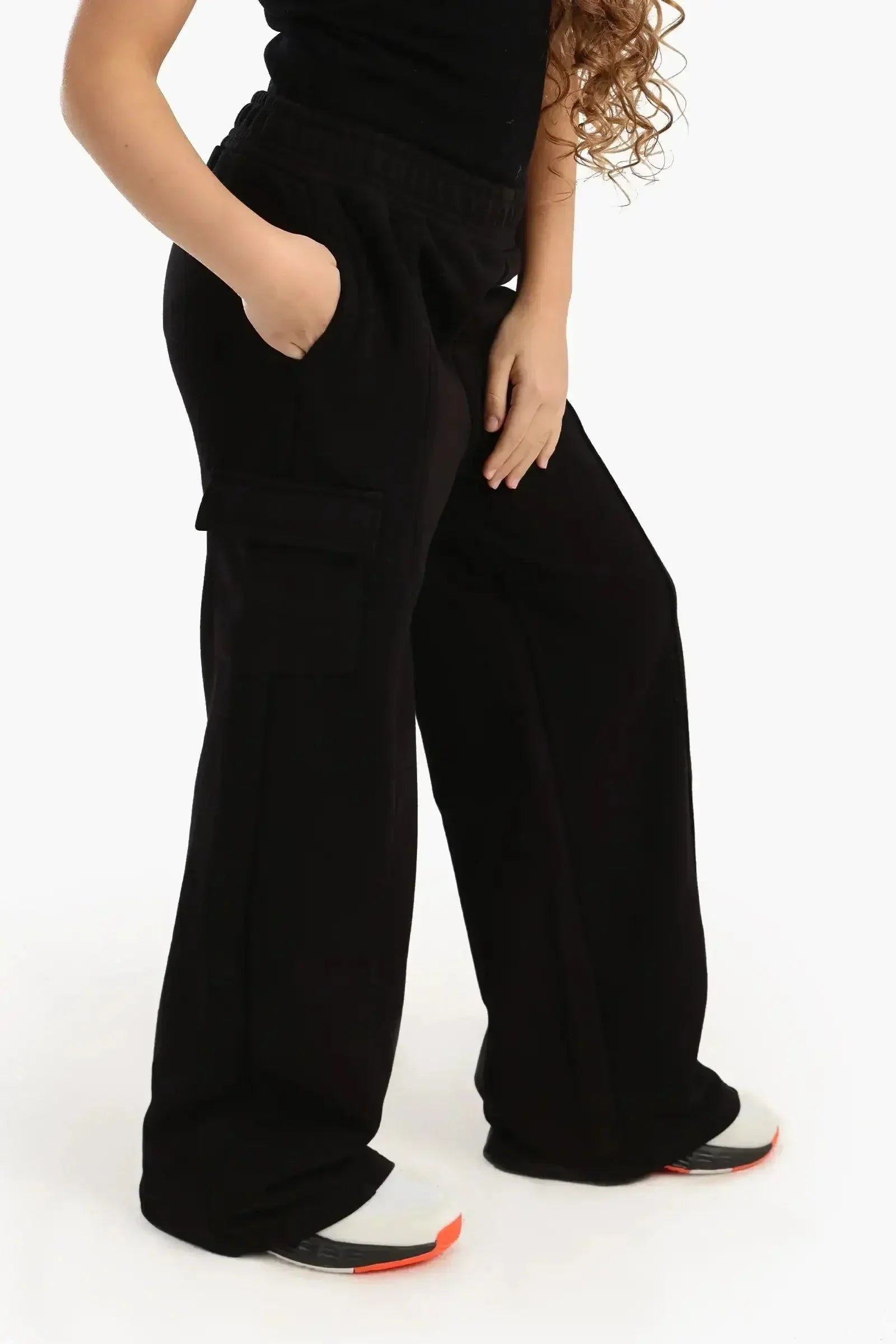 Carina - Girly Wide-Leg Cargo Pants 8