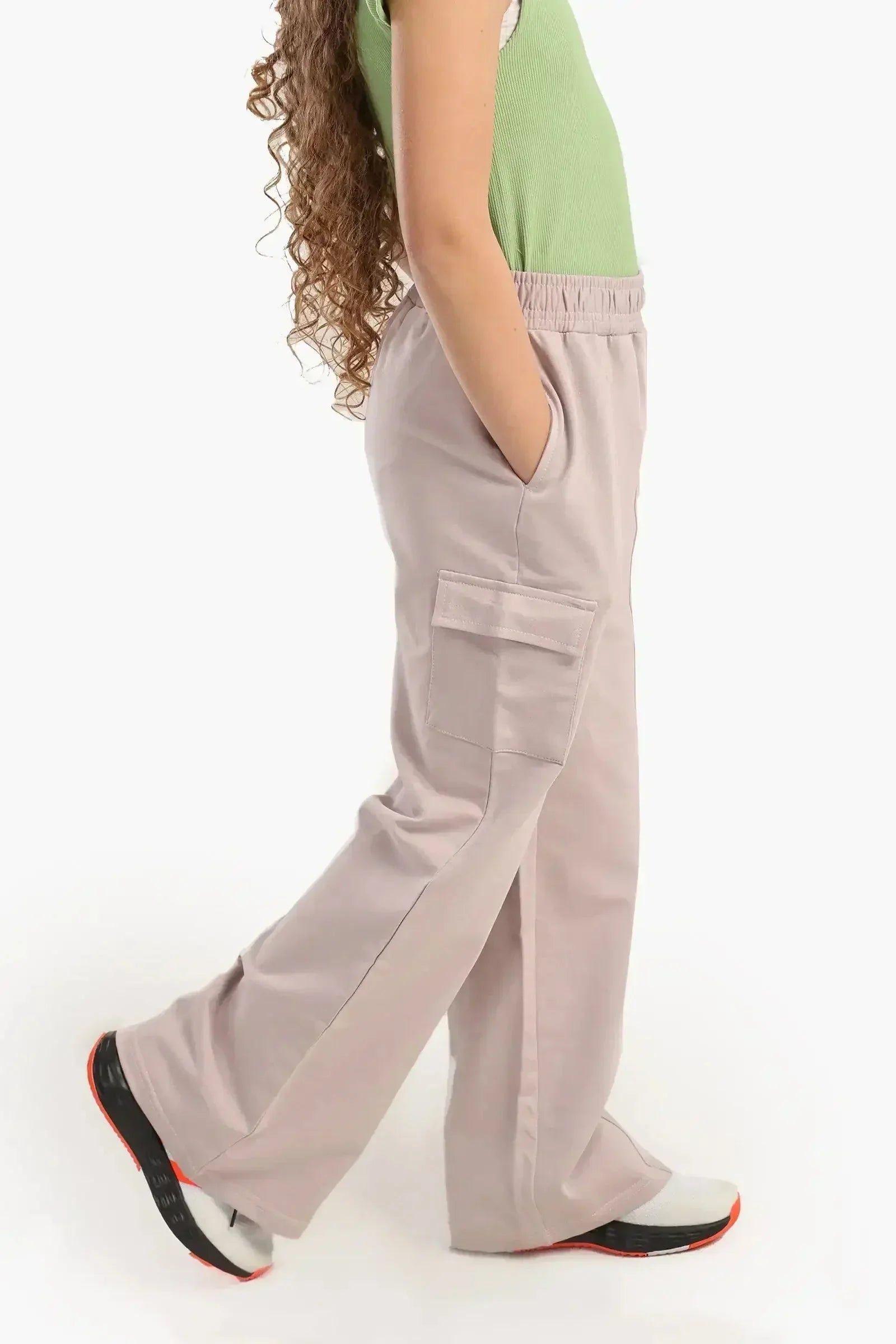 Carina - Girly Wide-Leg Cargo Pants 5