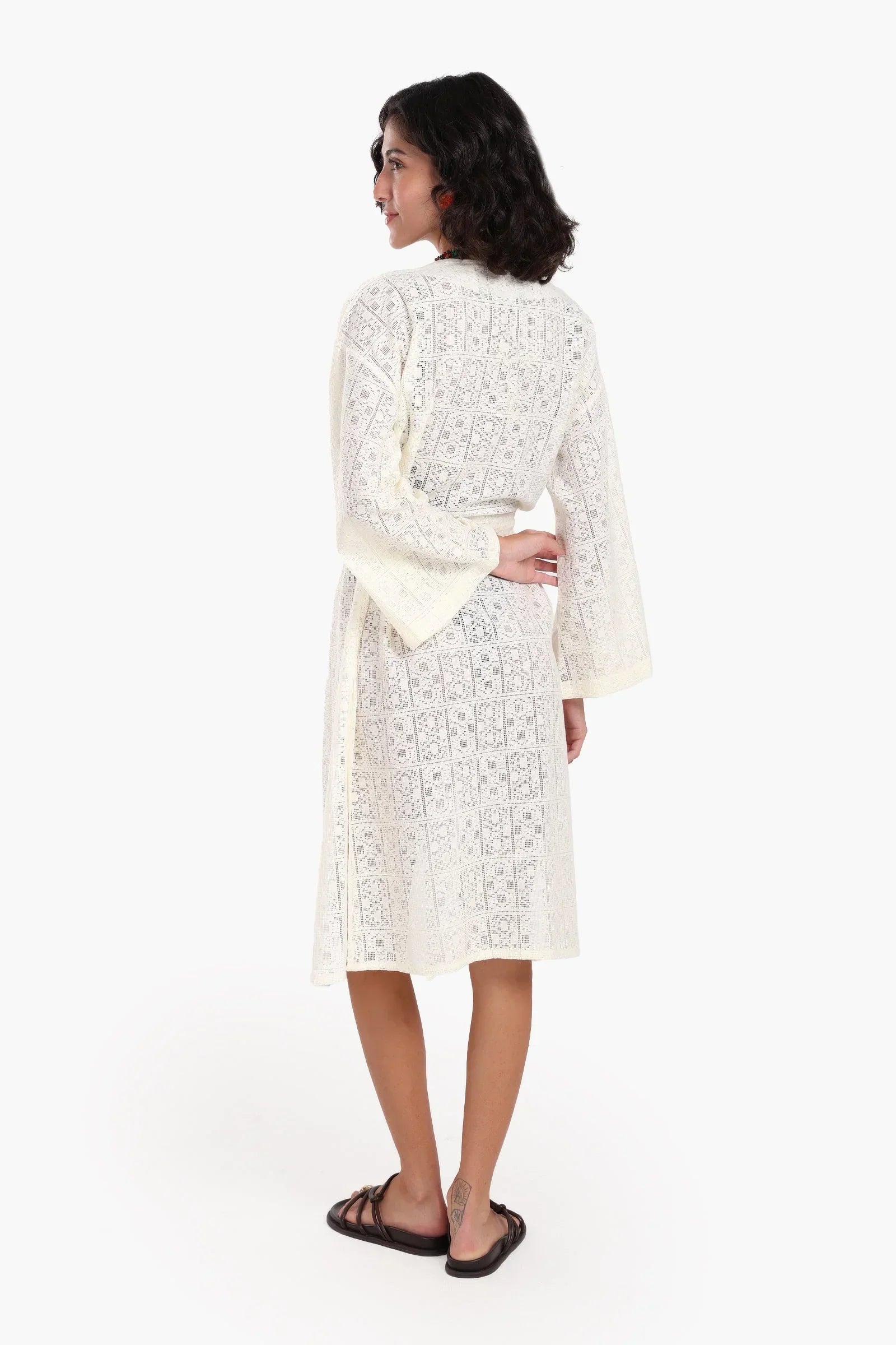 Clue - Lace Pattern Kimono 3