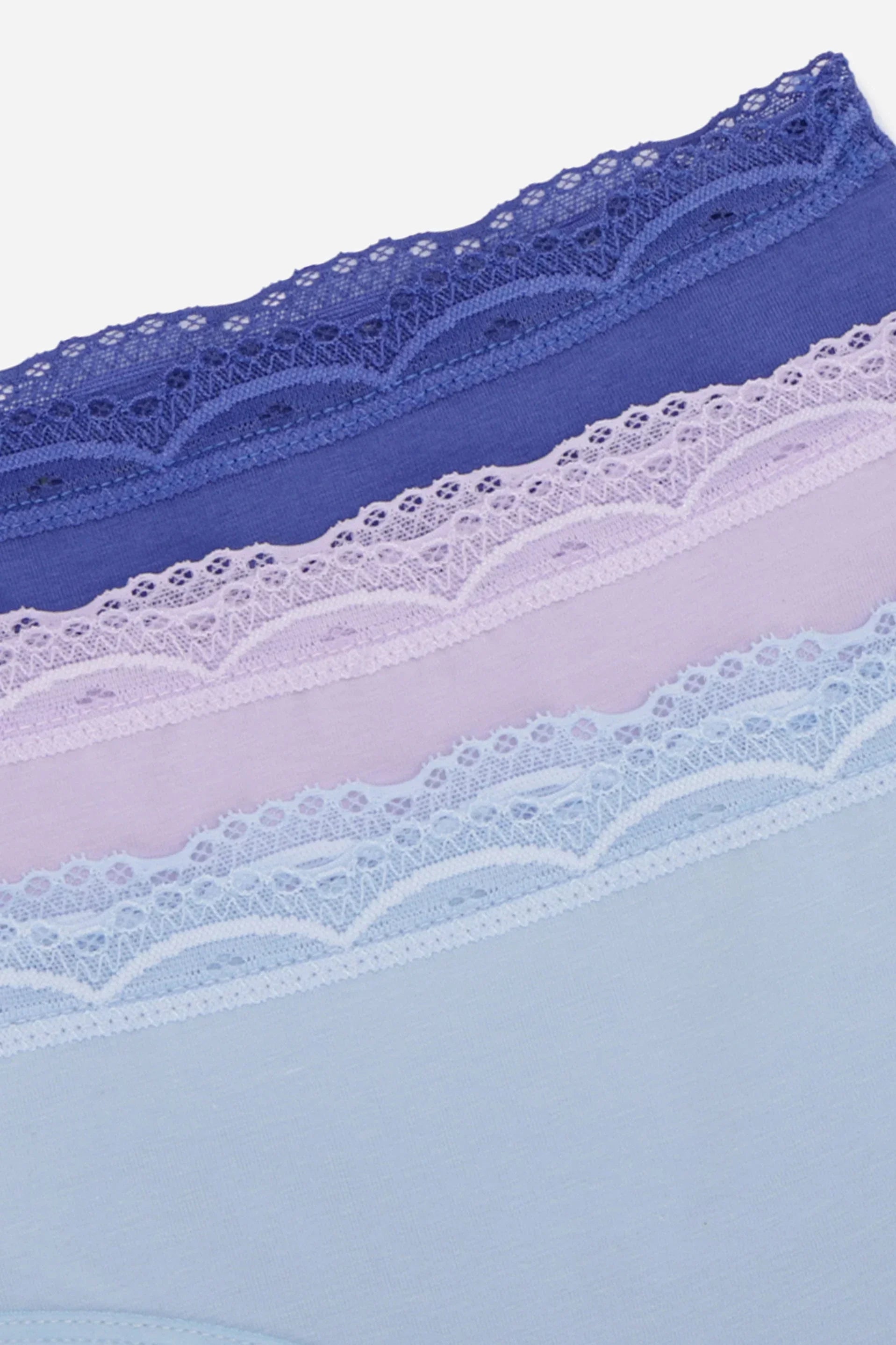 Clue - Cotton Lace Bikini Panties - Pack of 3 6