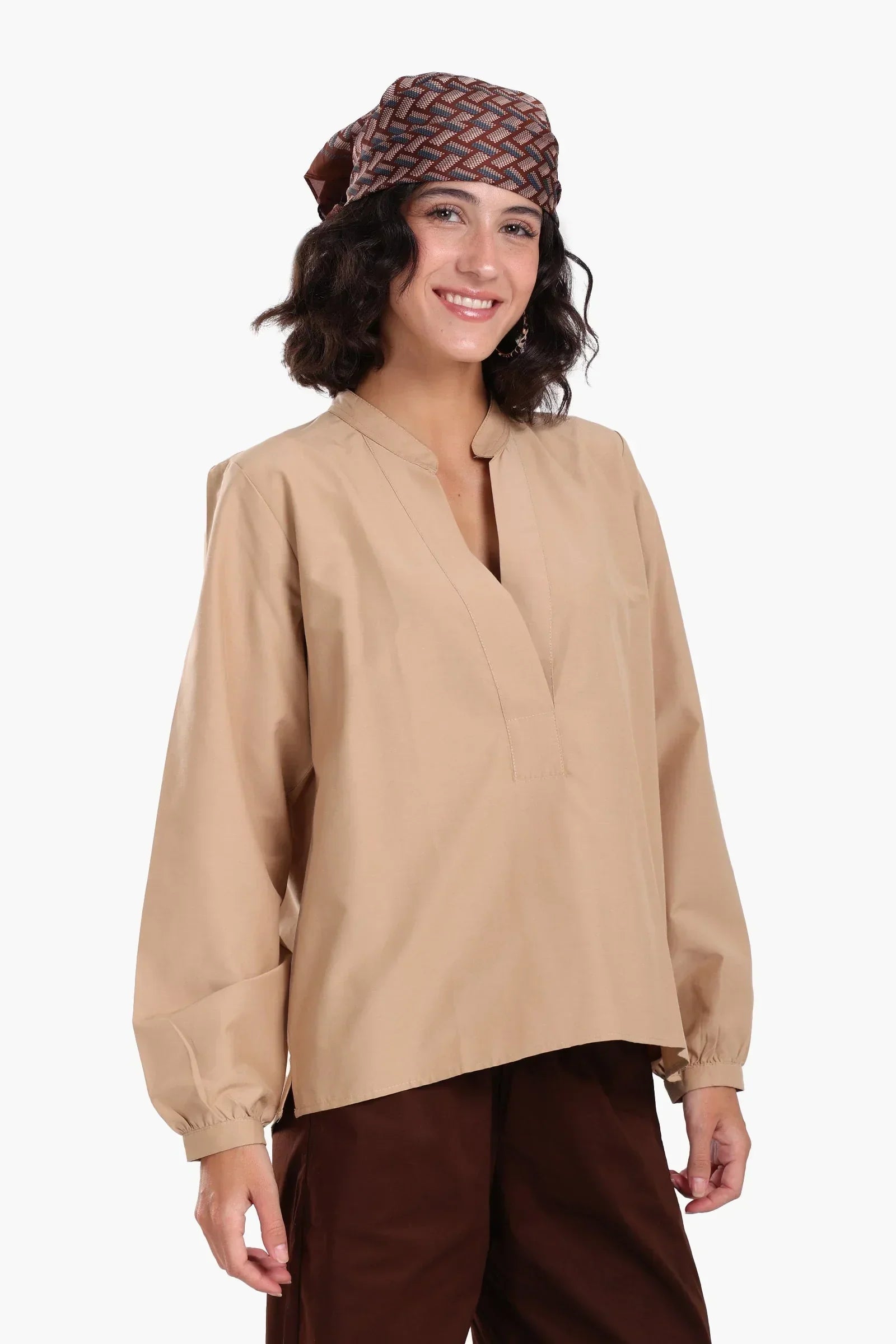 Clue - Mandarin Collar Shirt 1