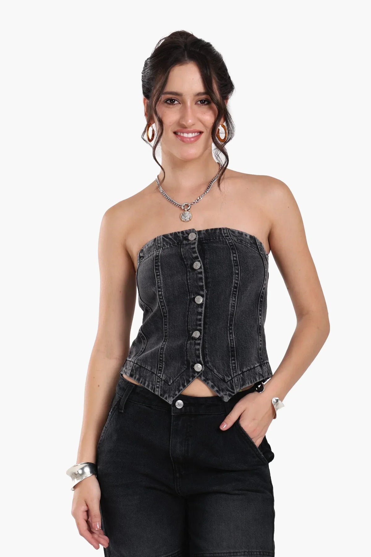 Clue - Tailored Denim Vest 5