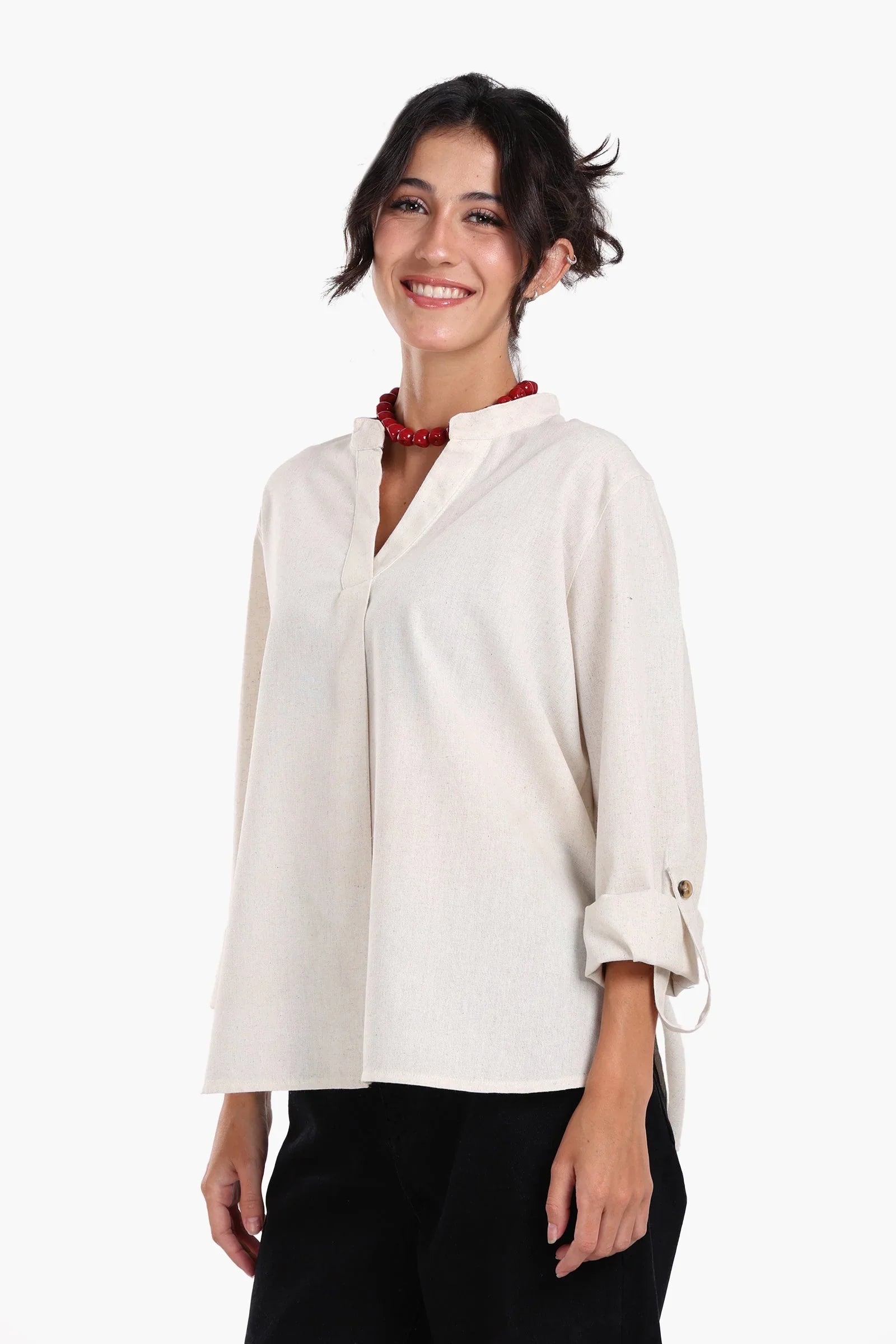 Clue - Relaxed Fit Lounge Blouse 6