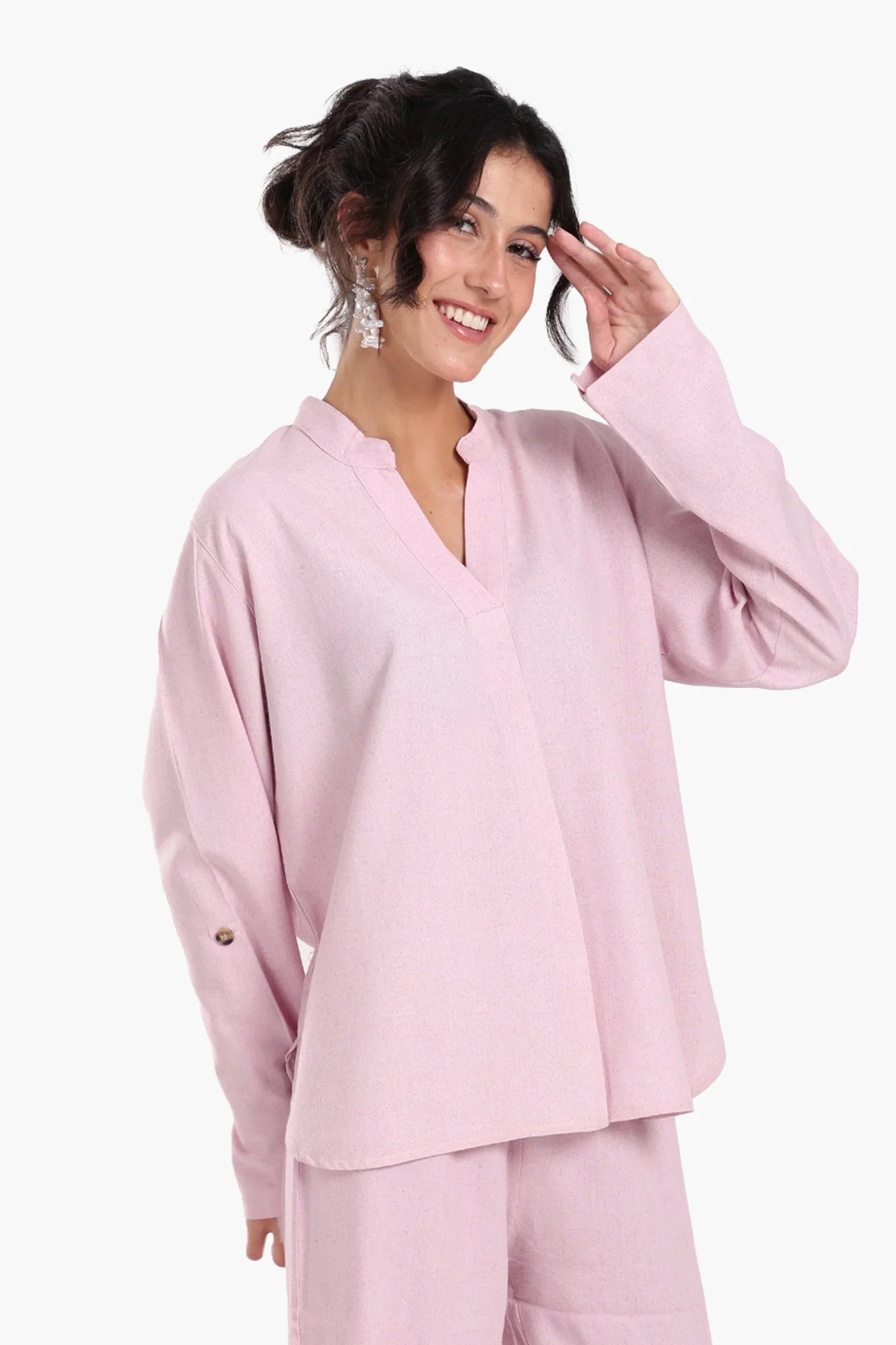 Clue - Relaxed Fit Lounge Blouse 1