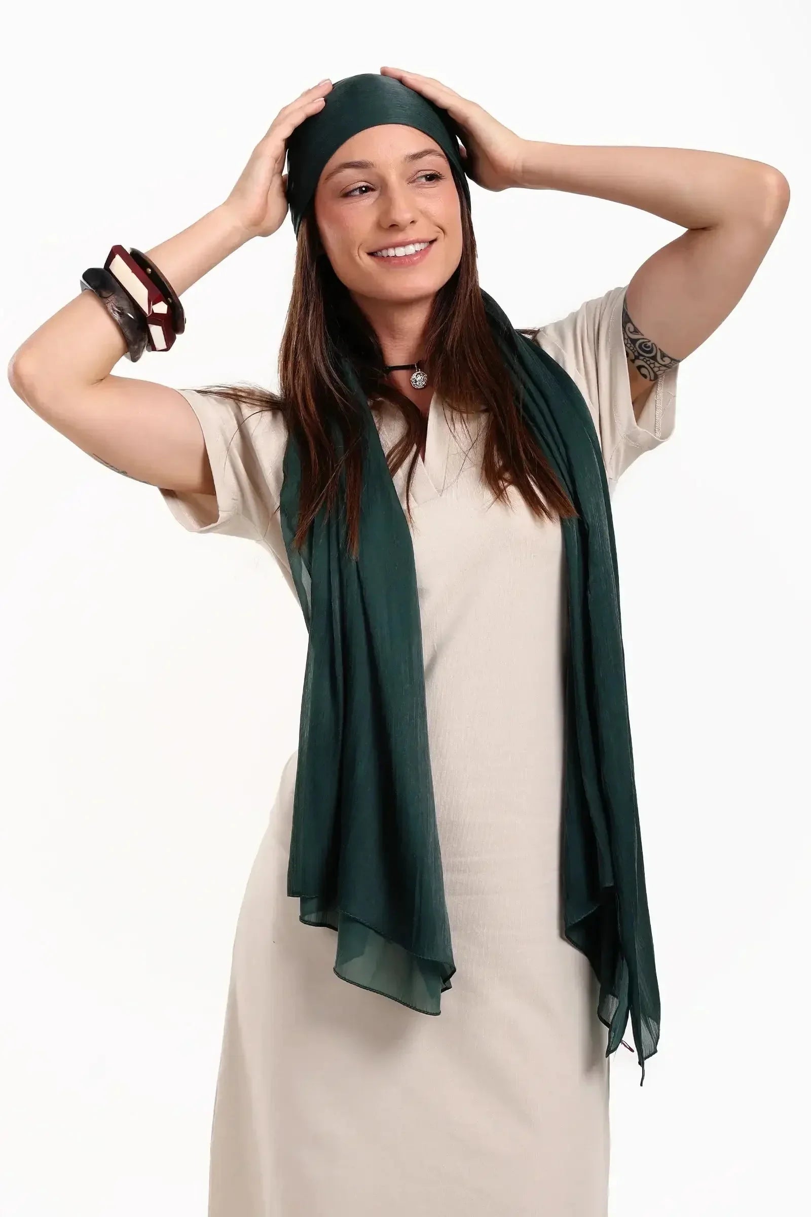 Carina - Organza Crinkle Scarf 5