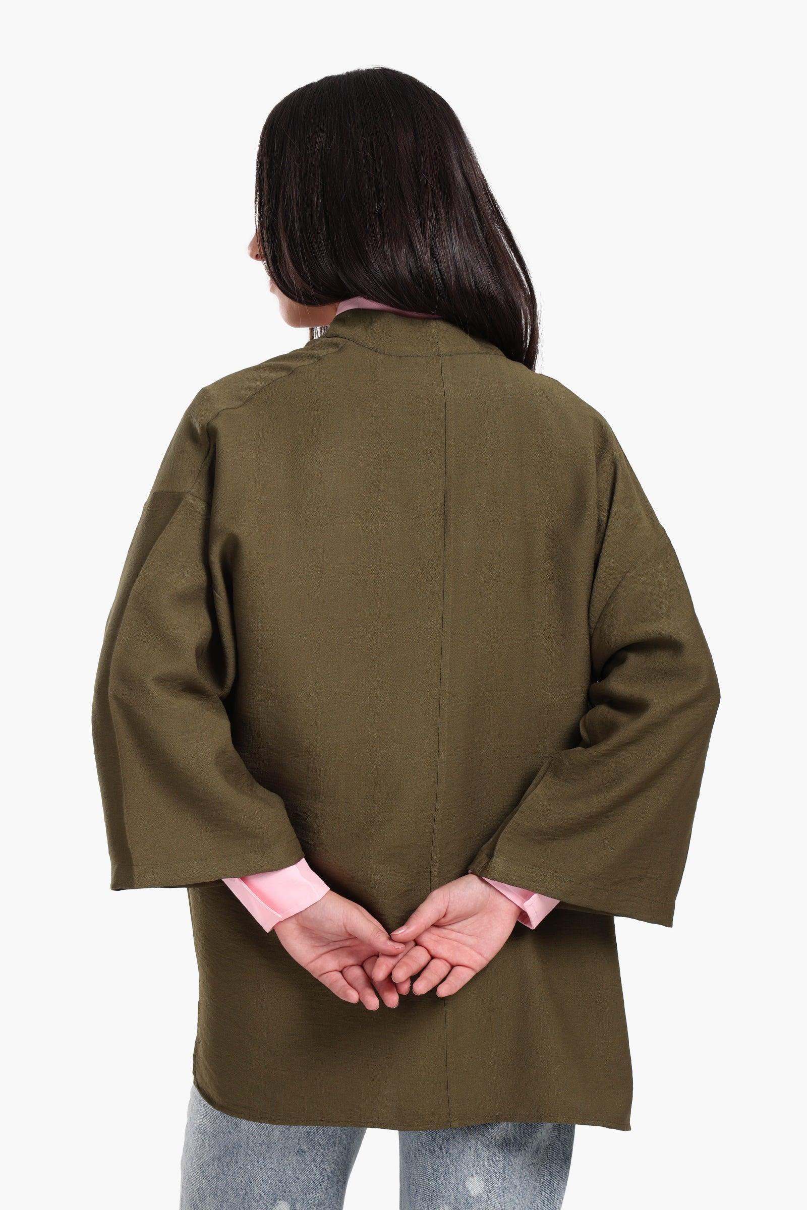 Clue - Wrist Length Sleeves Kimono 3