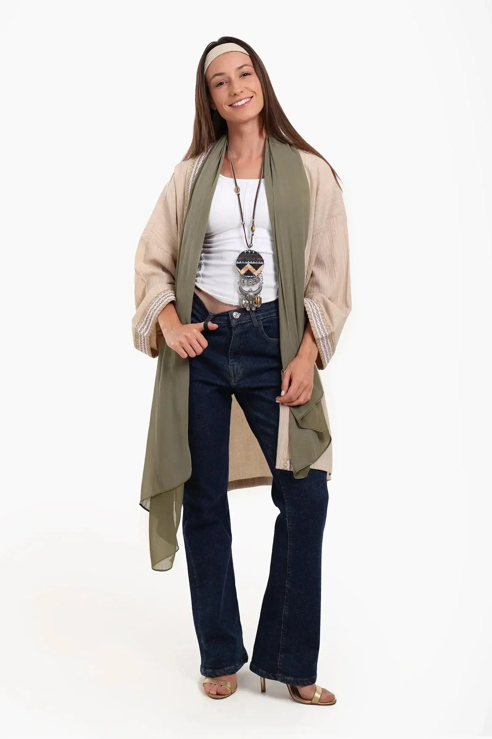 Carina - Organza Crinkle Scarf 7