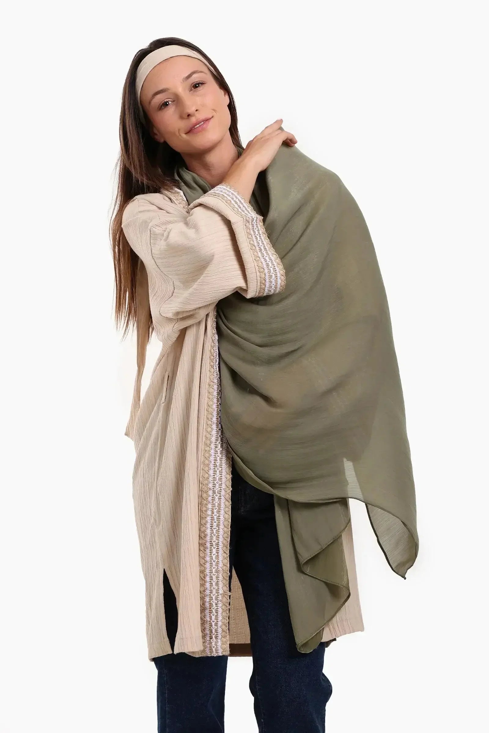 Carina - Organza Crinkle Scarf 8