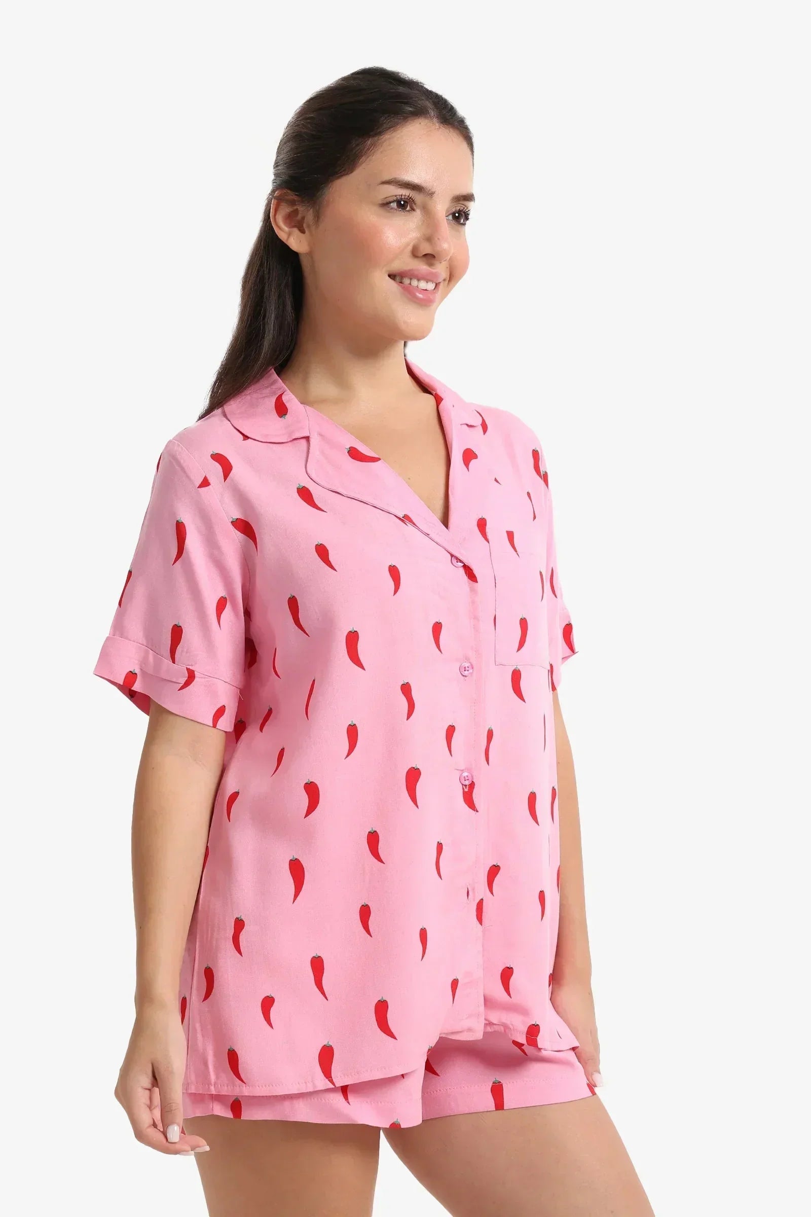 Carina - Pepper Print Pyjama Set 4