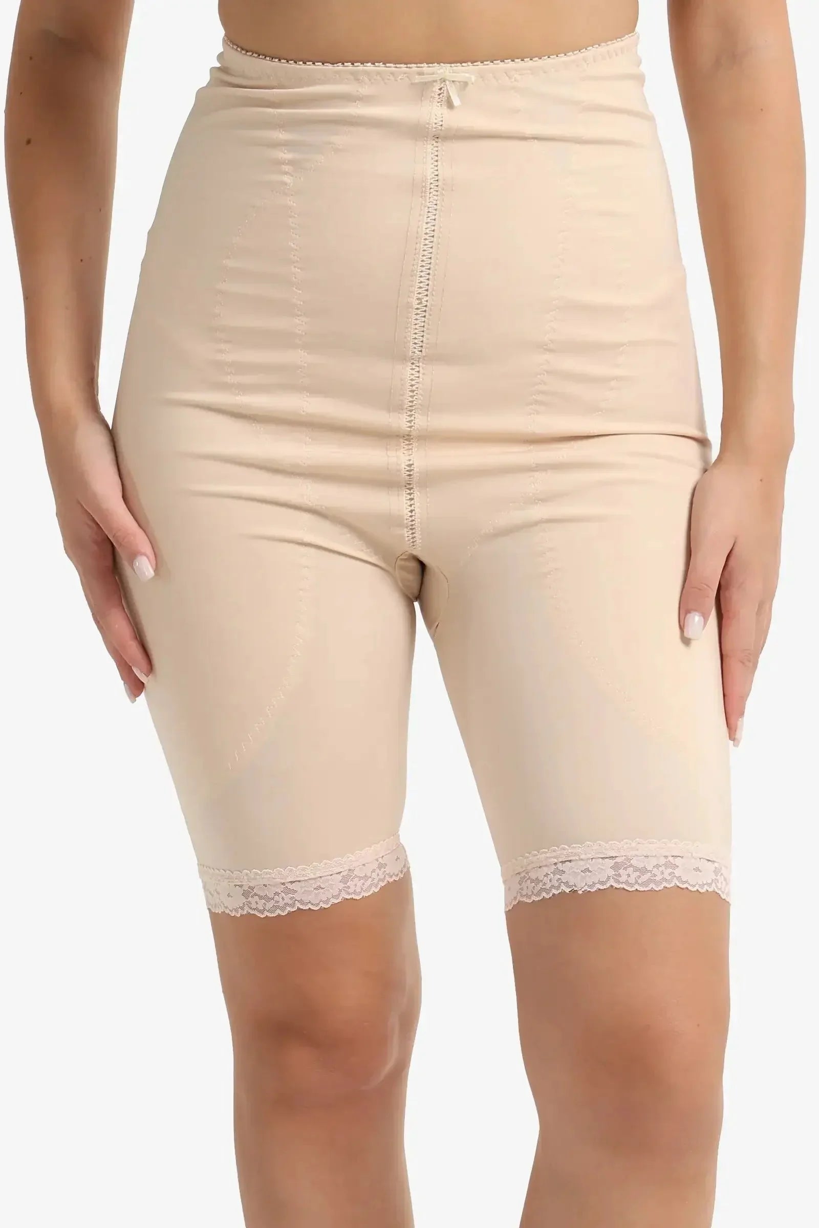 Carina - Lace Hem Shorts Corset 4