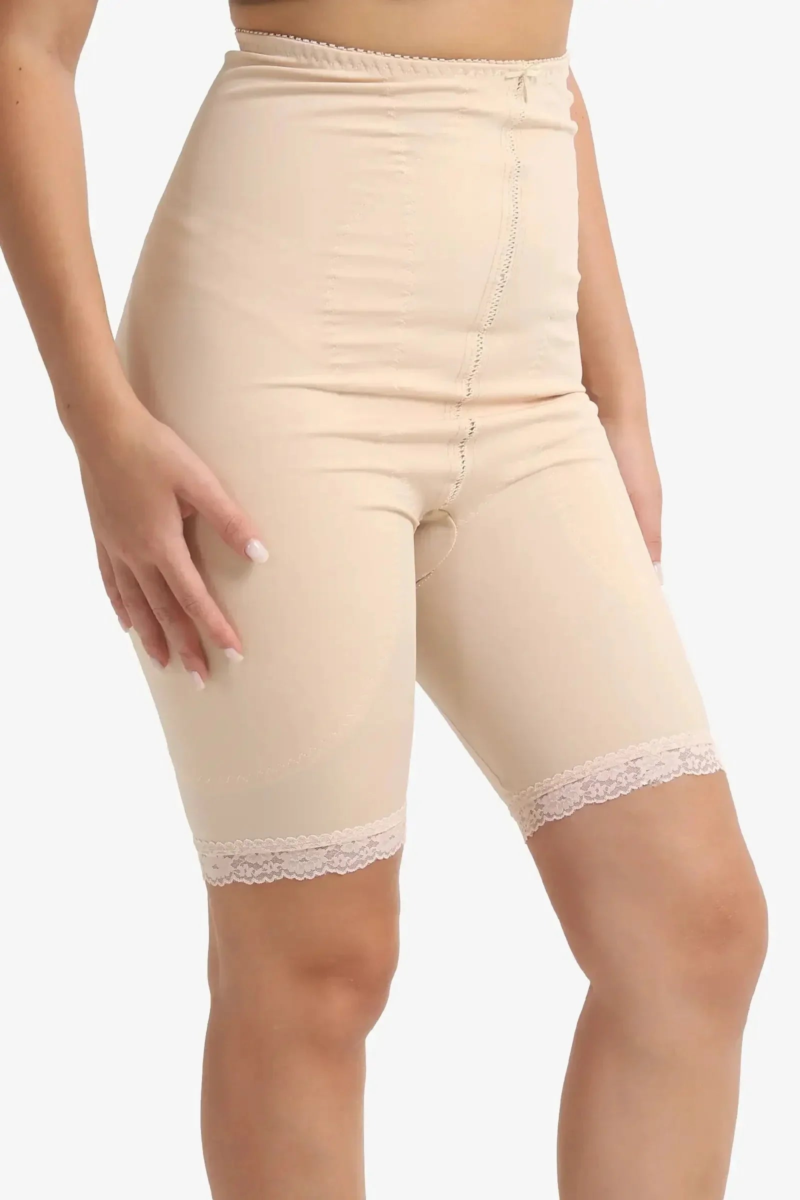 Carina - Lace Hem Shorts Corset 10