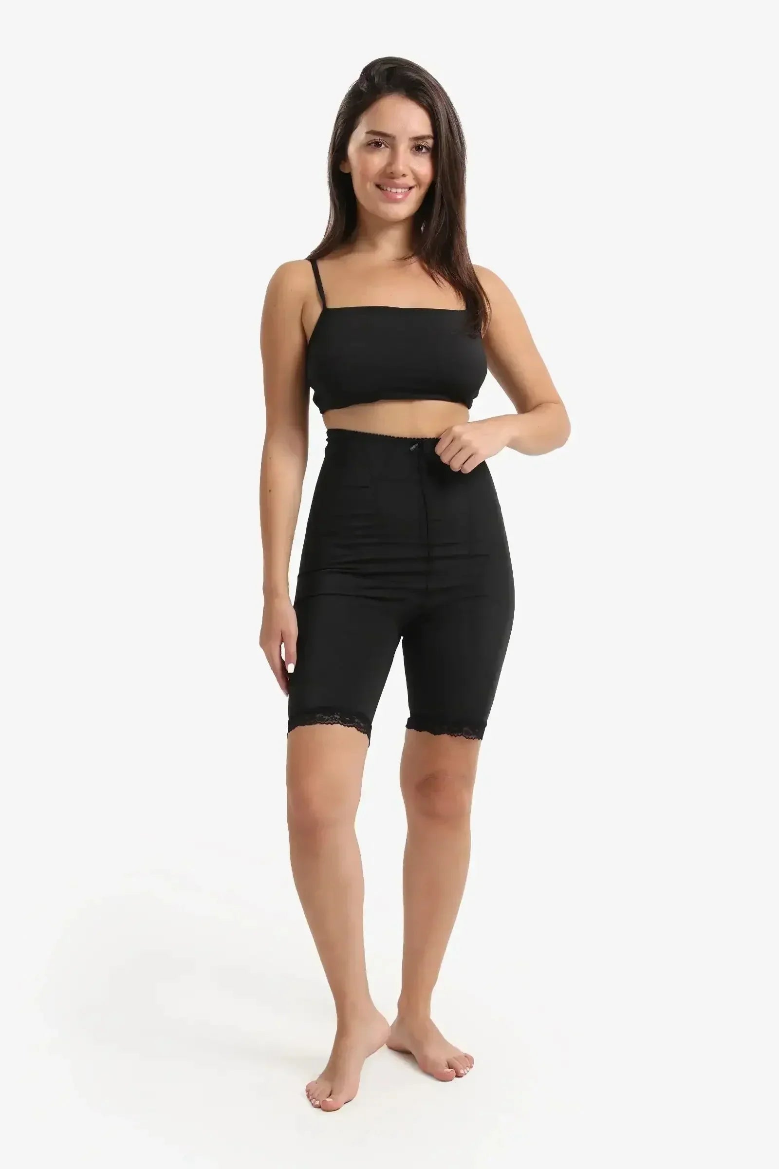 Carina - Lace Hem Shorts Corset 7