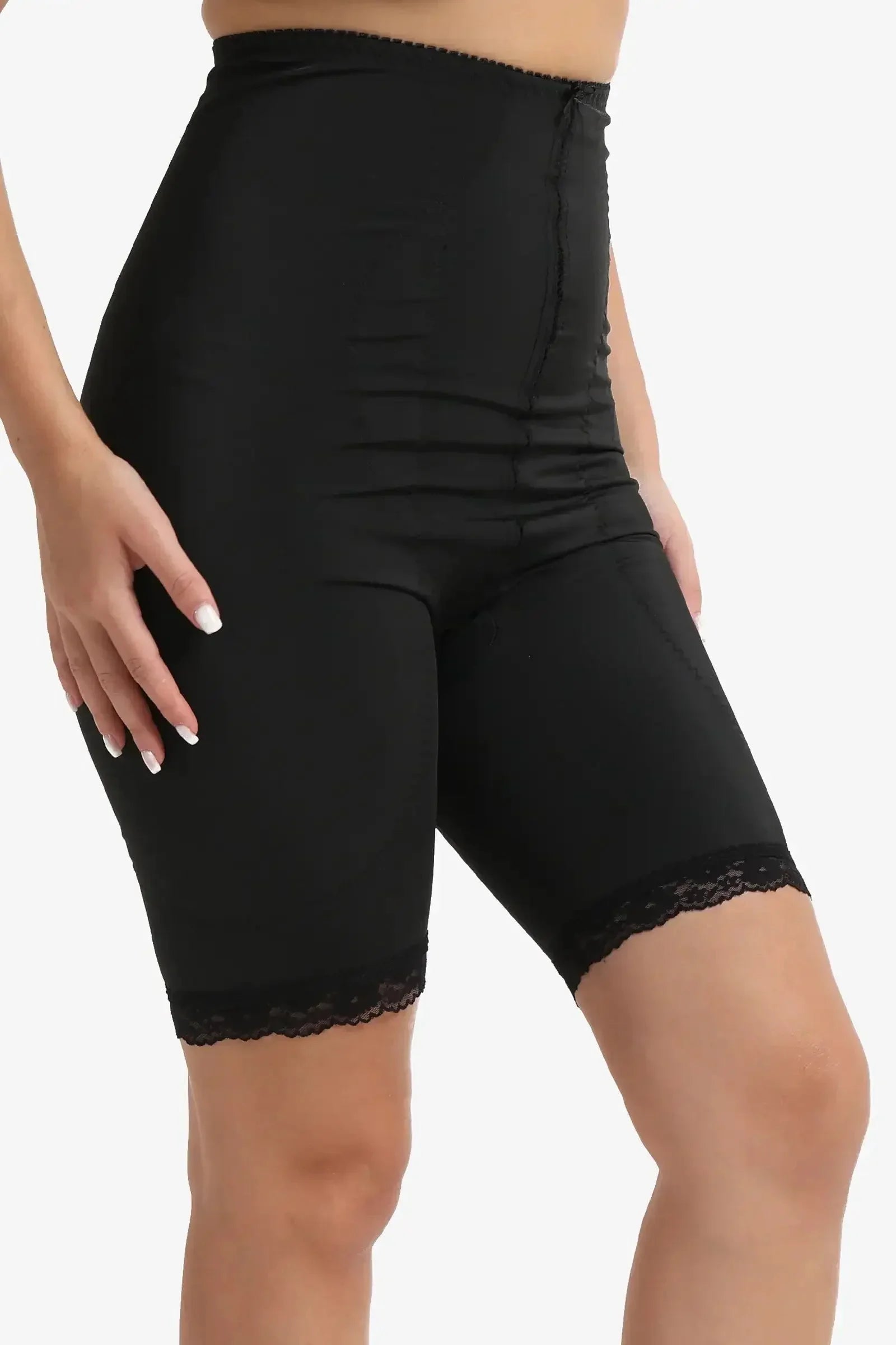 Carina - Lace Hem Shorts Corset 9