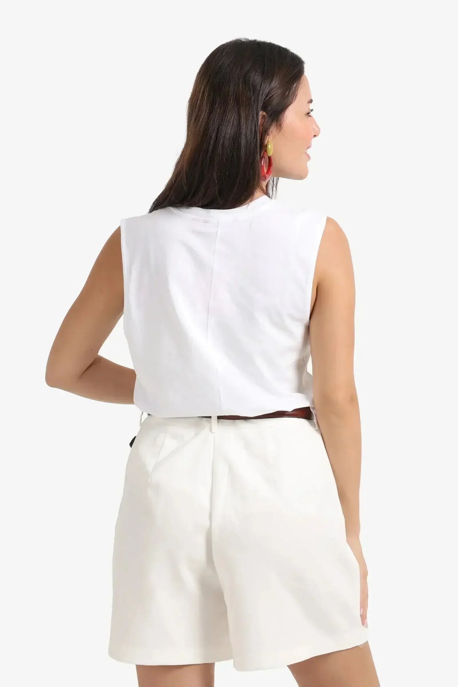 Carina - Cotton Sleeveless Top 3