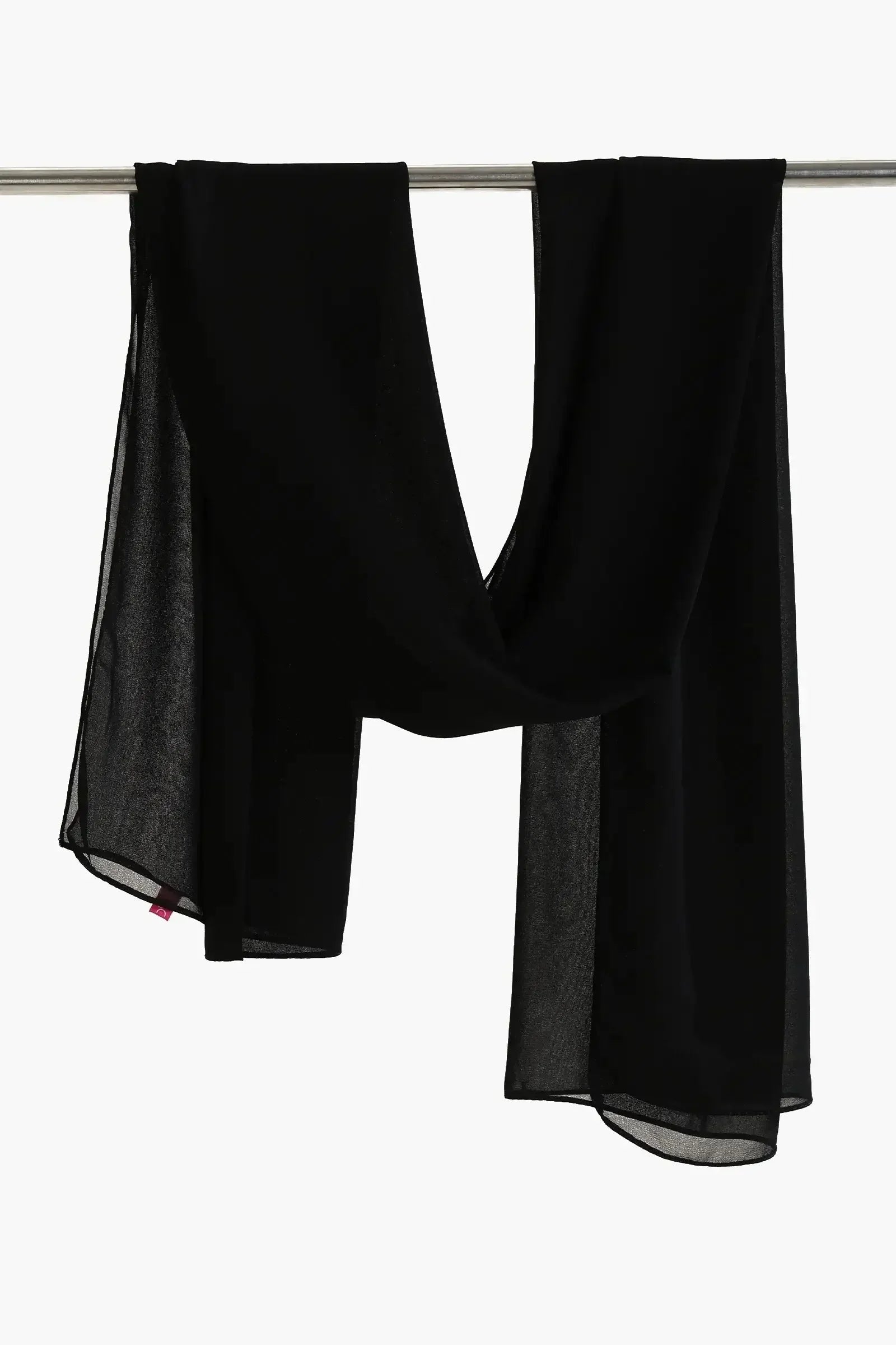 Carina - Solid Pattern Chiffon Scarf 3