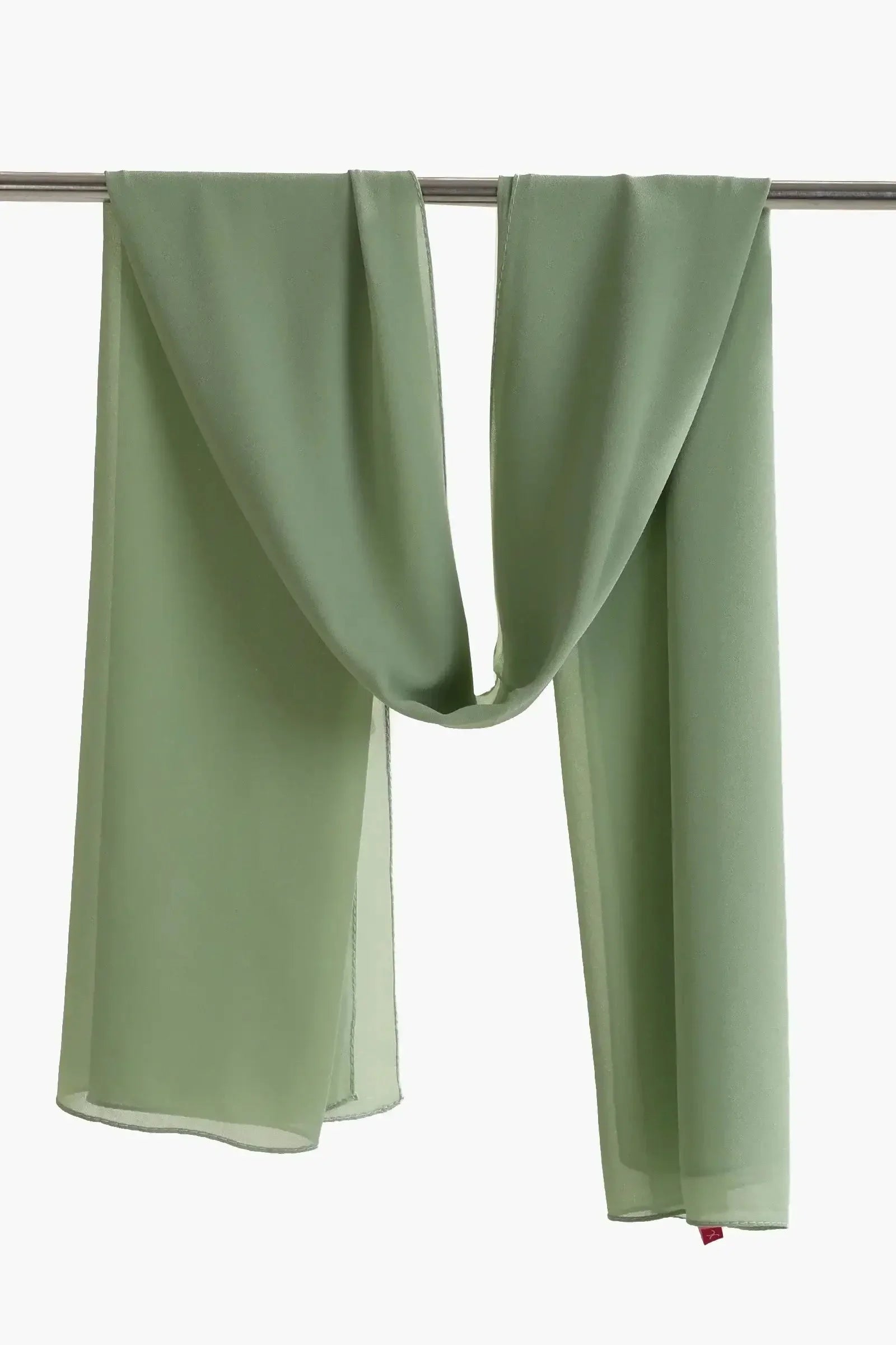 Carina - Solid Pattern Chiffon Scarf 8