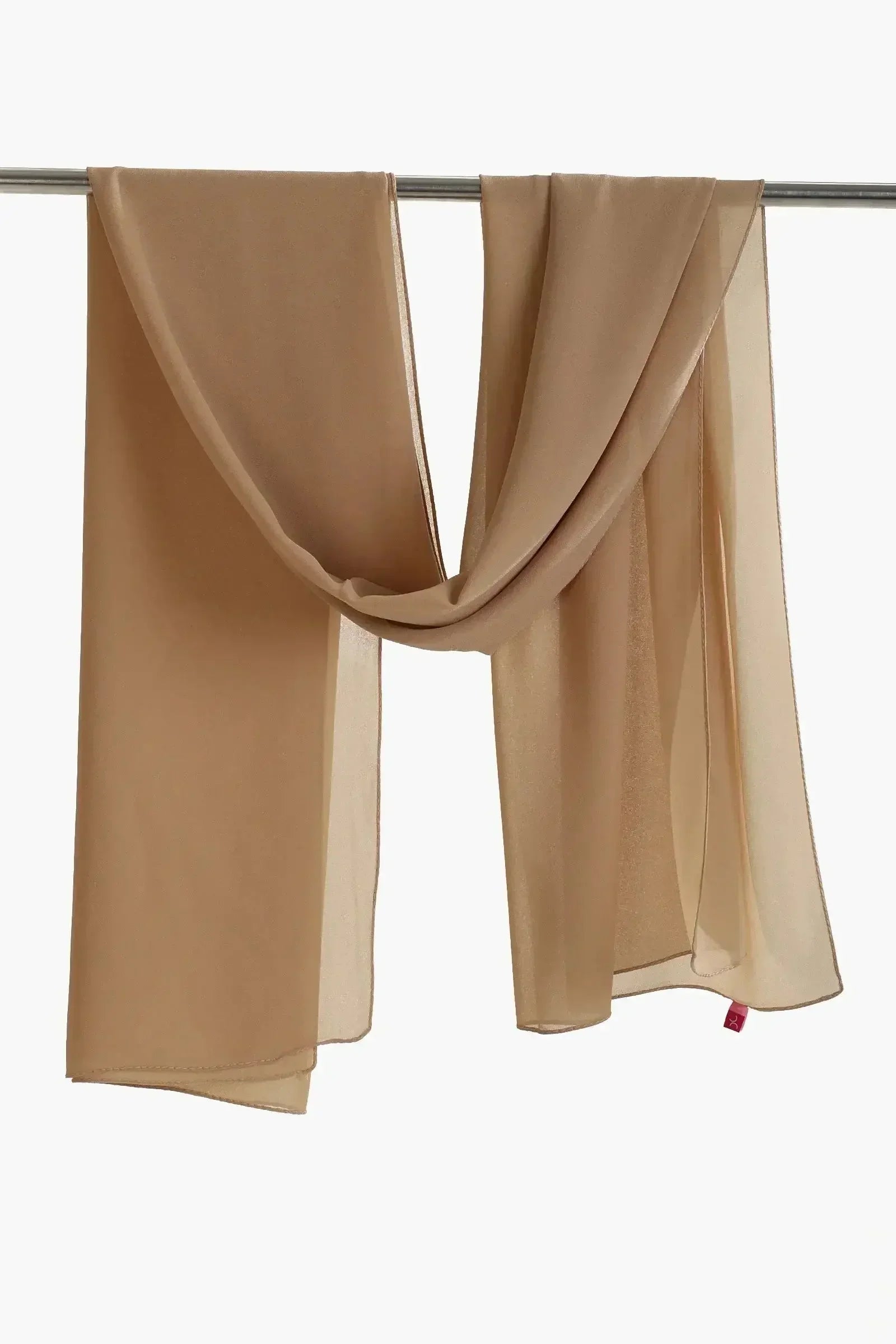 Carina - Solid Pattern Chiffon Scarf 2