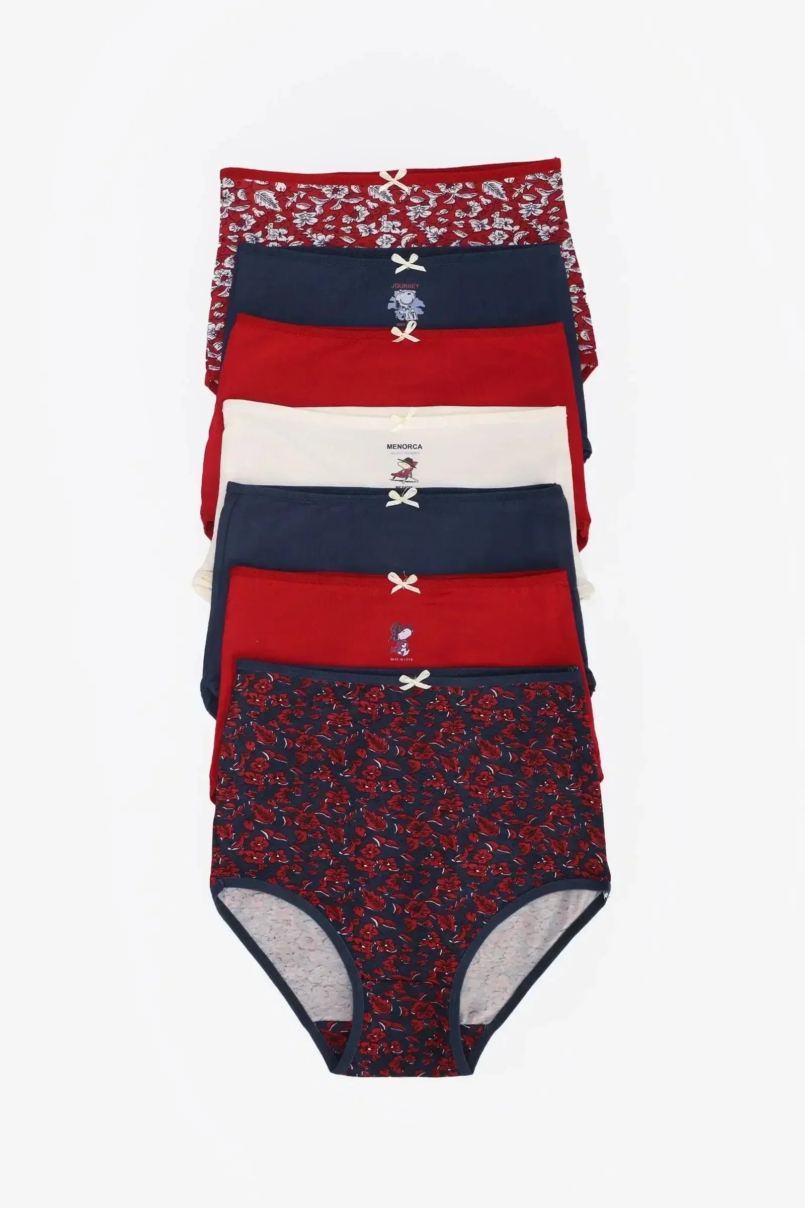 Carina - Pack of 7 Brief Panties 1