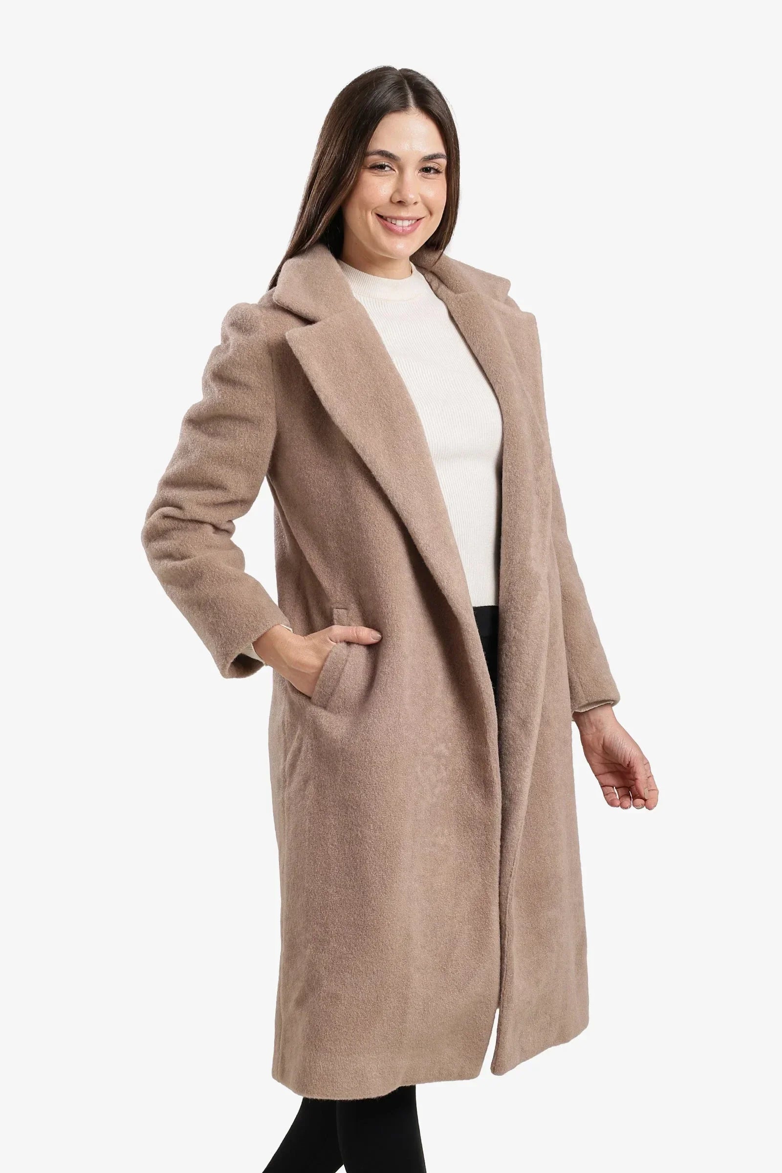 Clue - Open-Front Midi Coat 2