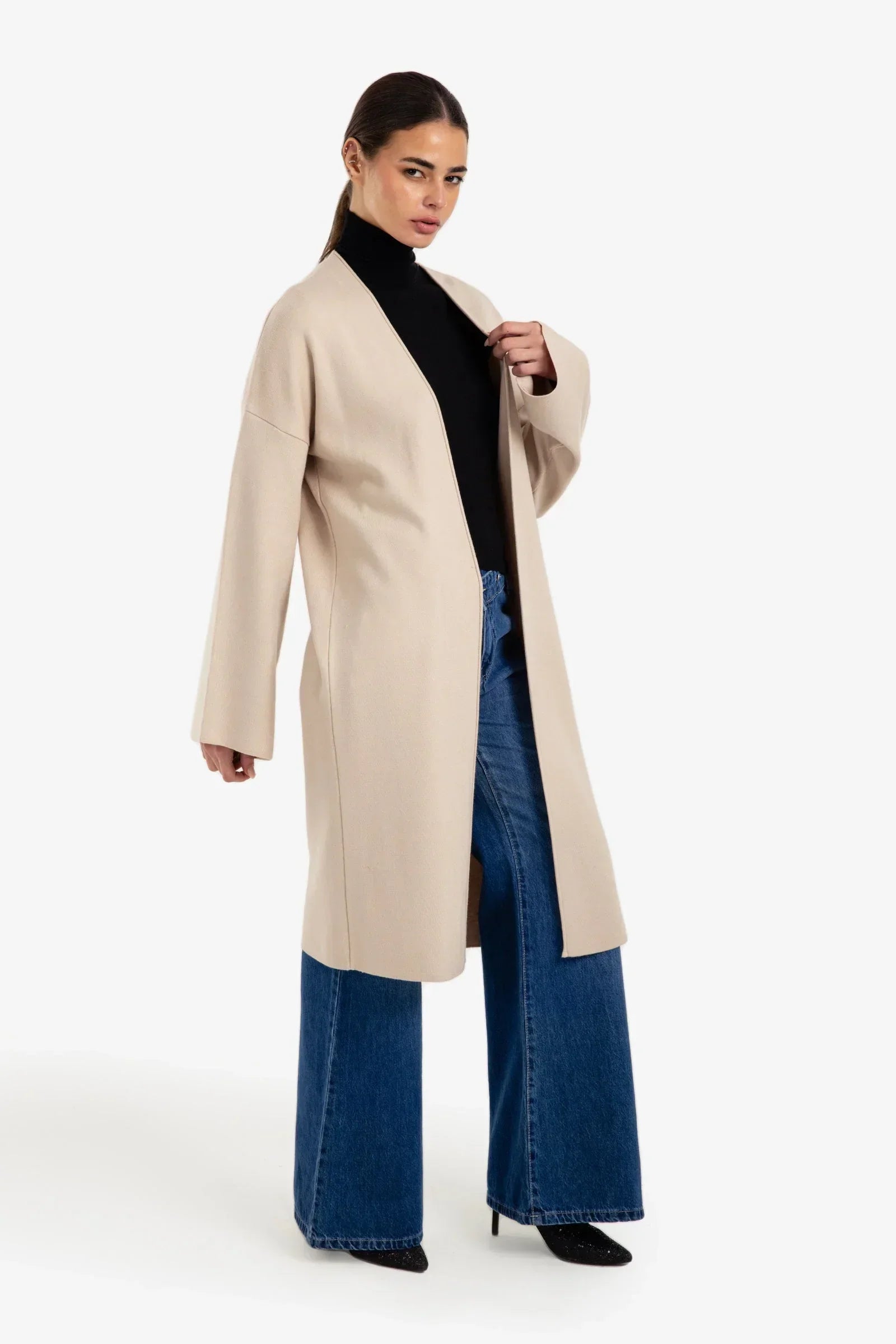Clue - Knee Length Regular Cardigan 2